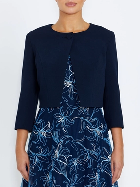 Urban Performance Jackie Navy Single Button Jacket Outdoor Ease Grade Jackie Navy Single Button Jacket