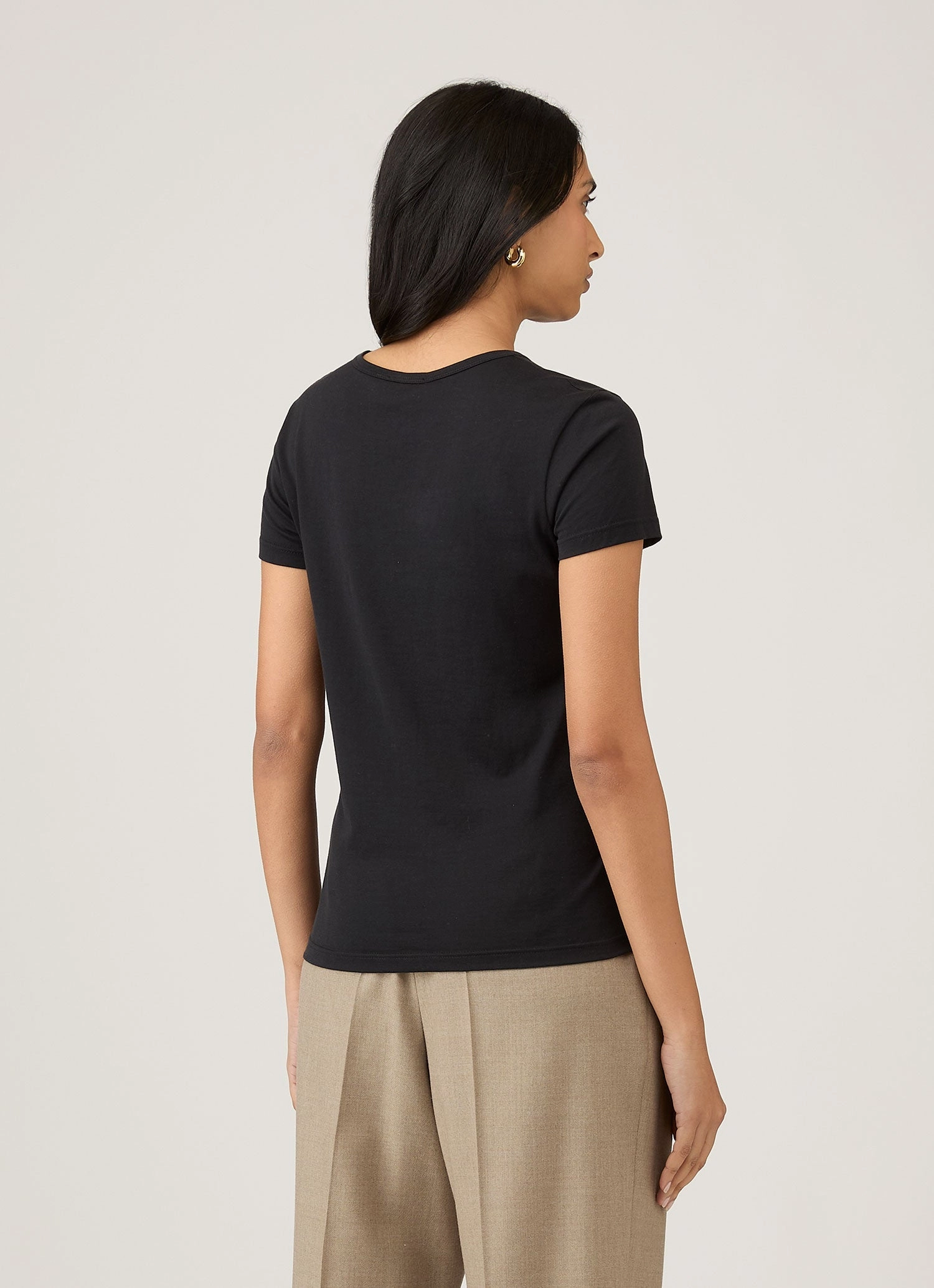 Women's Classic T-shirt in Black futuristic
