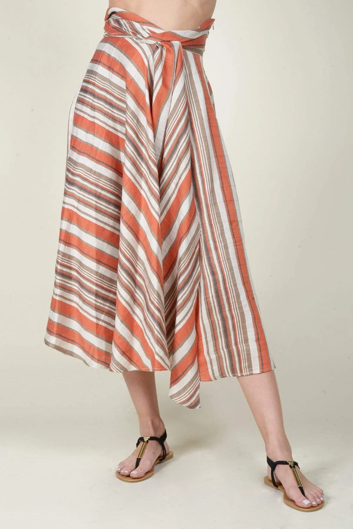 Vanderbilt Skirt - Orange Dreamsicle City Ready