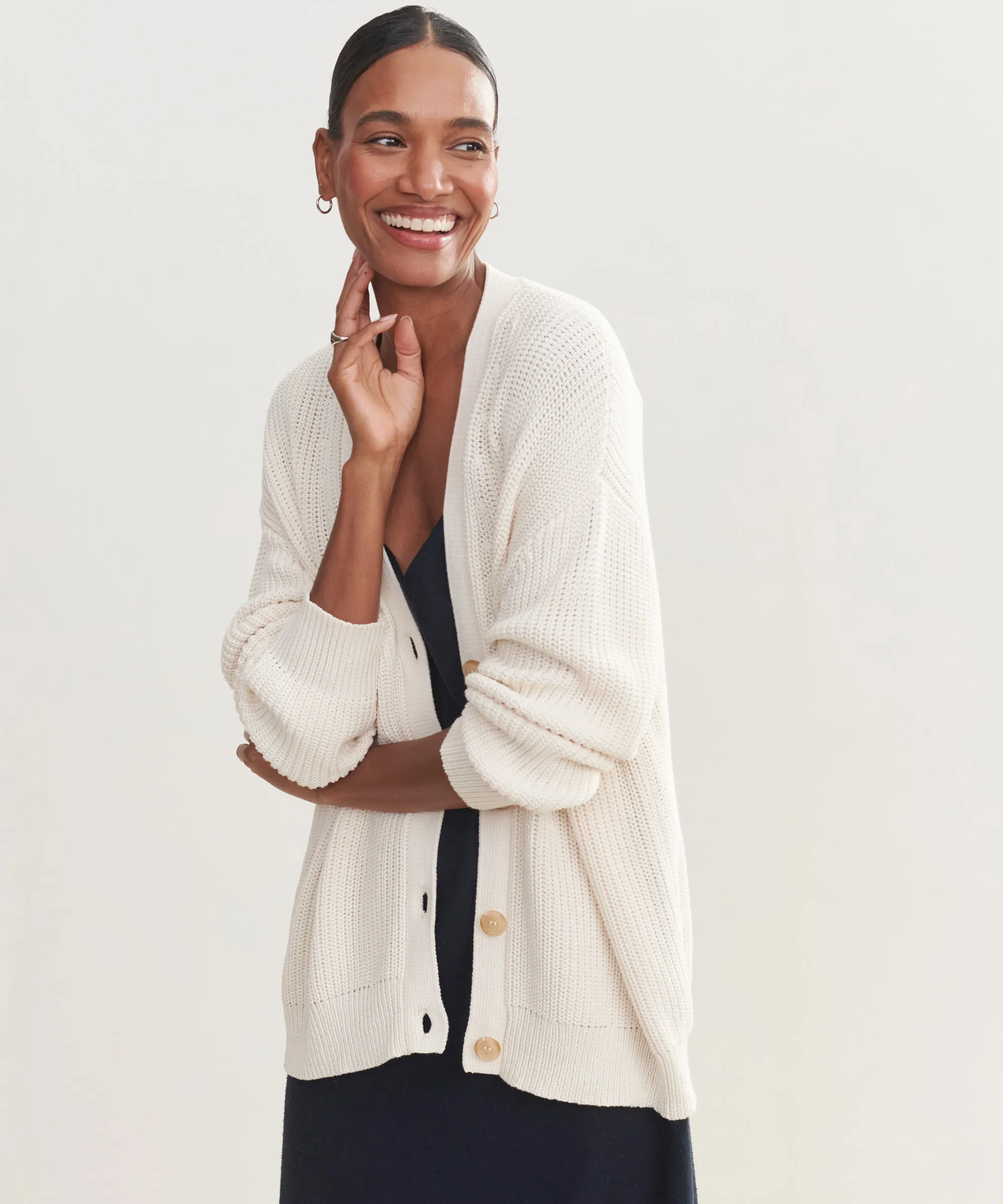 Cotton Cocoon Cardigan NonIrritatingTags