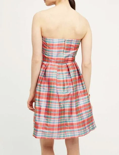 Casual chic dress Vera Dress - Ribbon Plaid
