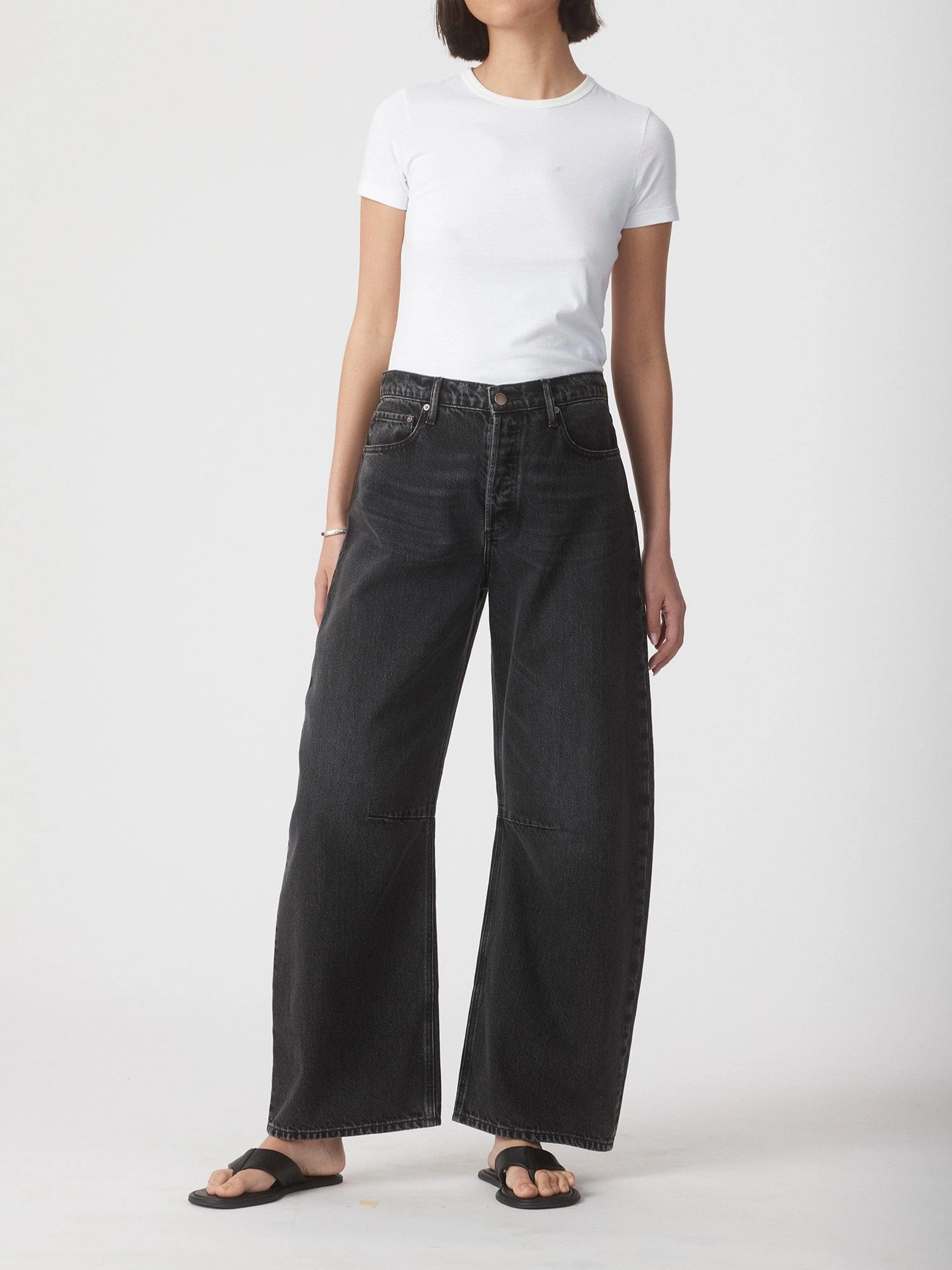 Vera Jean Vintage Black Universal Basic Slim Silhouette