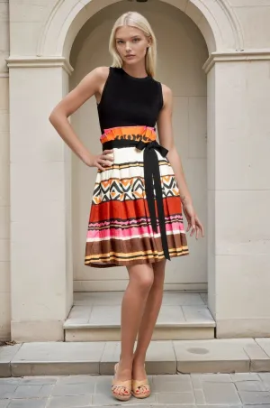 Verna Dress - Tulum Stripe Cool Comfort Event Mood Professional Look Verna Dress - Tulum Stripe