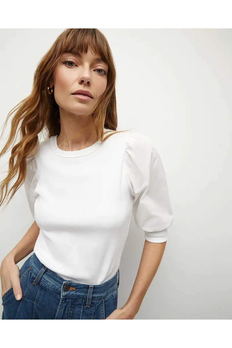 Veronica Beard Crew Neck Coralee Top