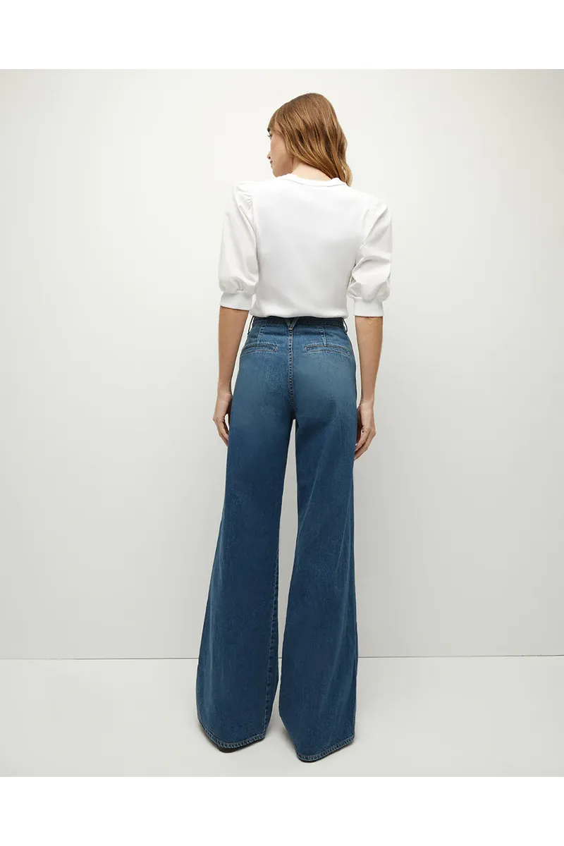 Veronica Beard Crew Neck Coralee Top