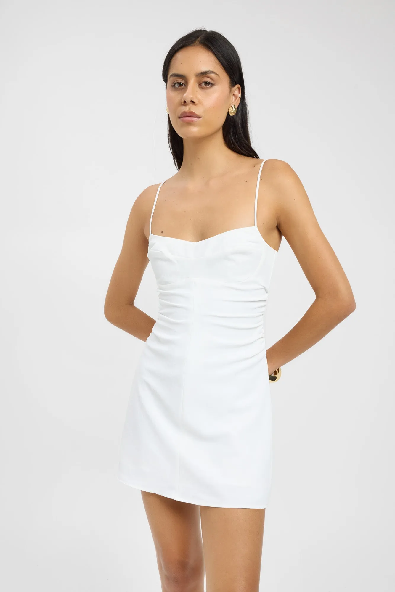 Beach Moment Opal Cinch Mini Dress