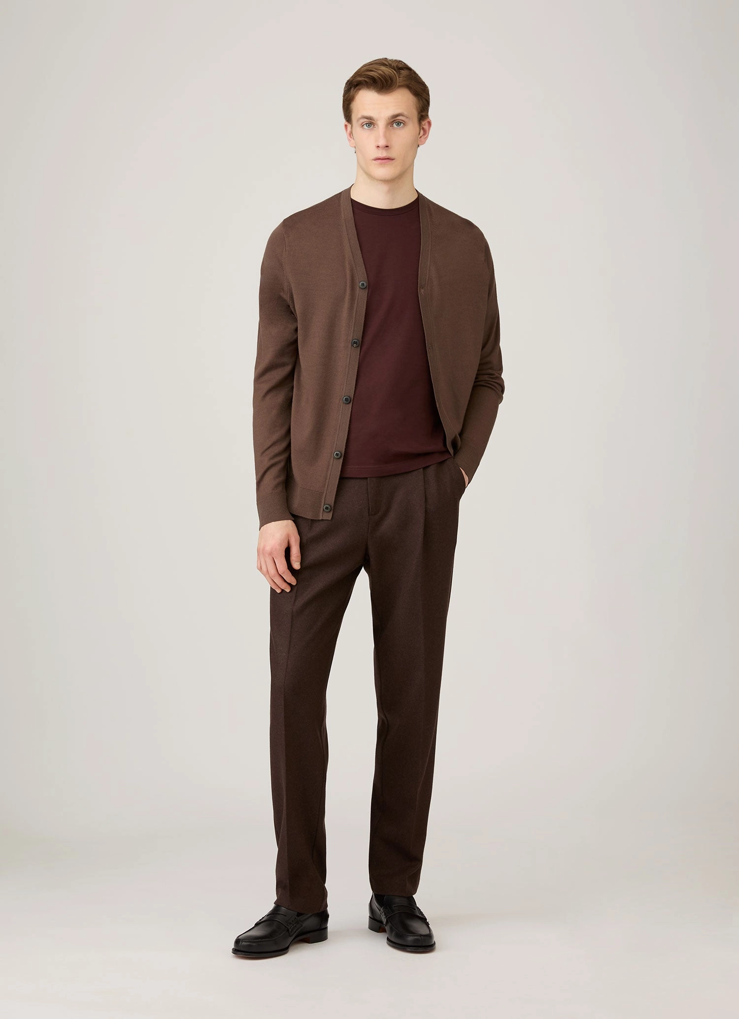 Customer Favorite Men's Riviera Midweight T-shirt in Bakelite