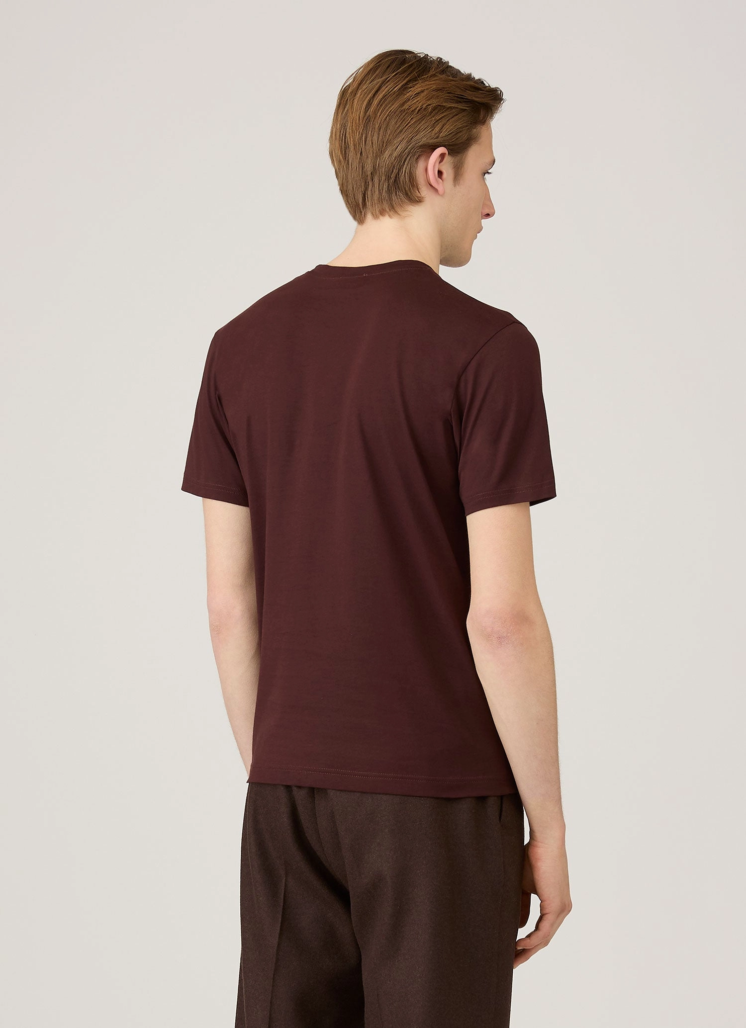 Playful Prints Men's Riviera Midweight T-shirt in Bakelite