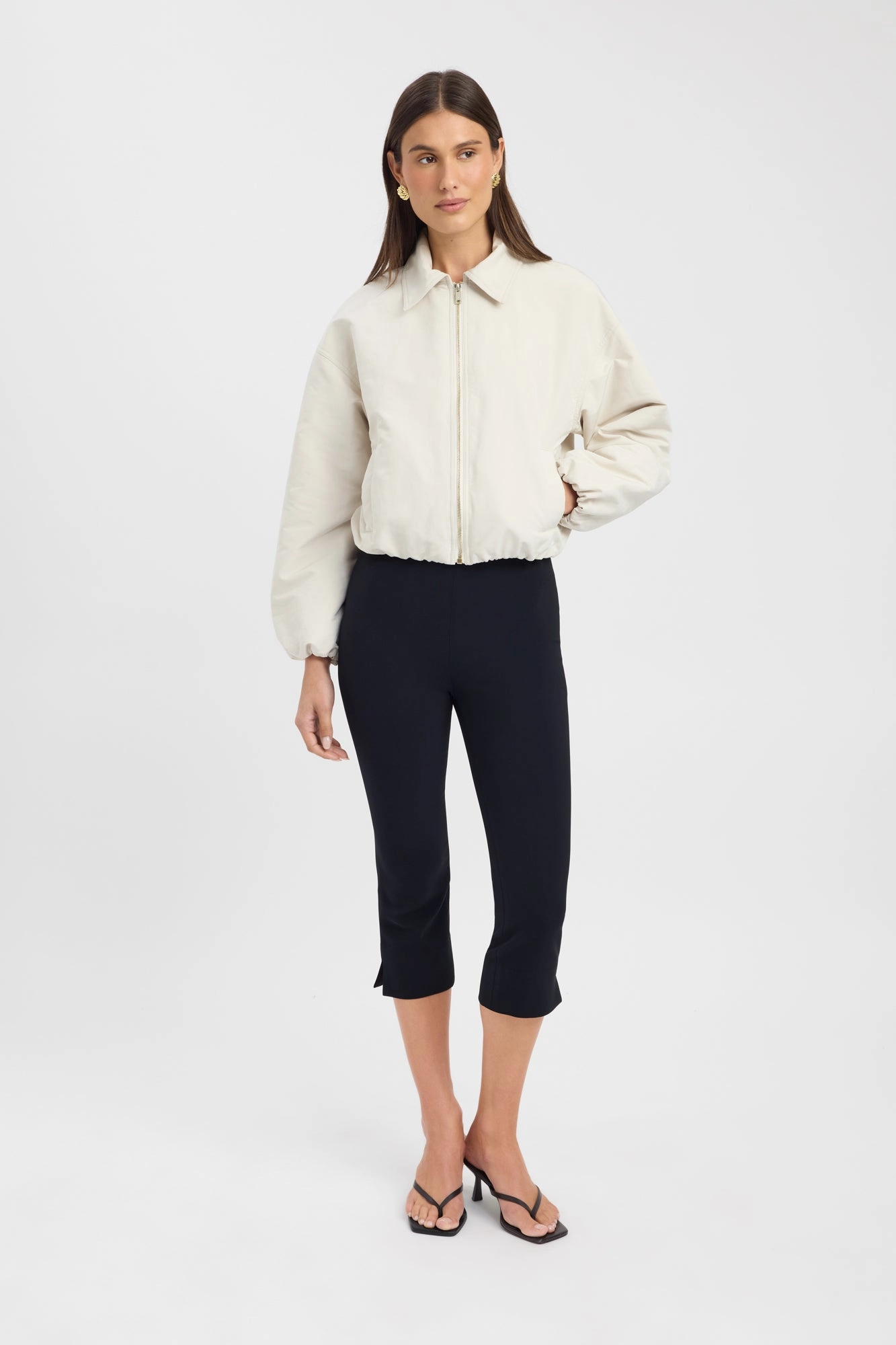 Kora Collared Jacket Soft Texture Discover