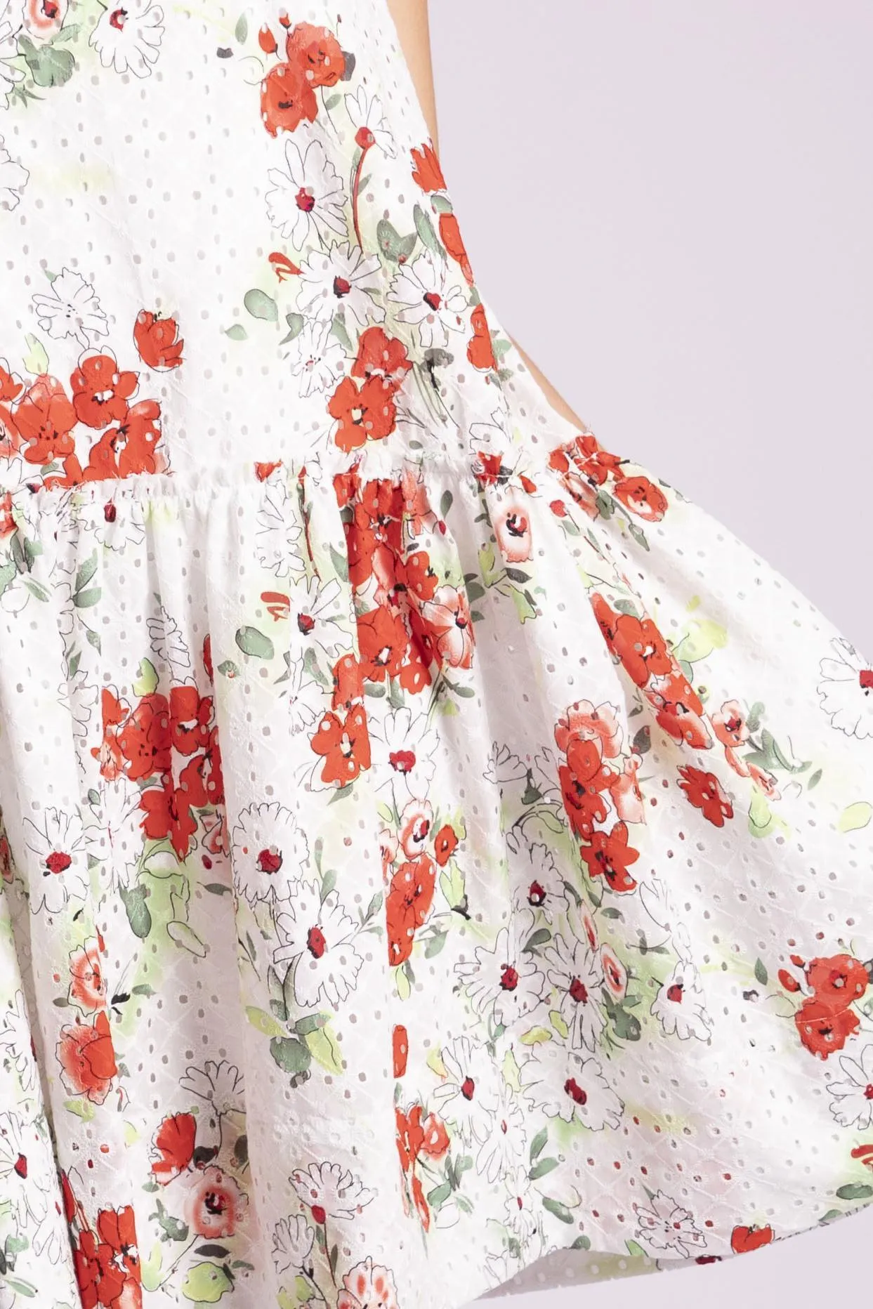 Flower Grace Layered Comfort Antonio Dress - Palermo