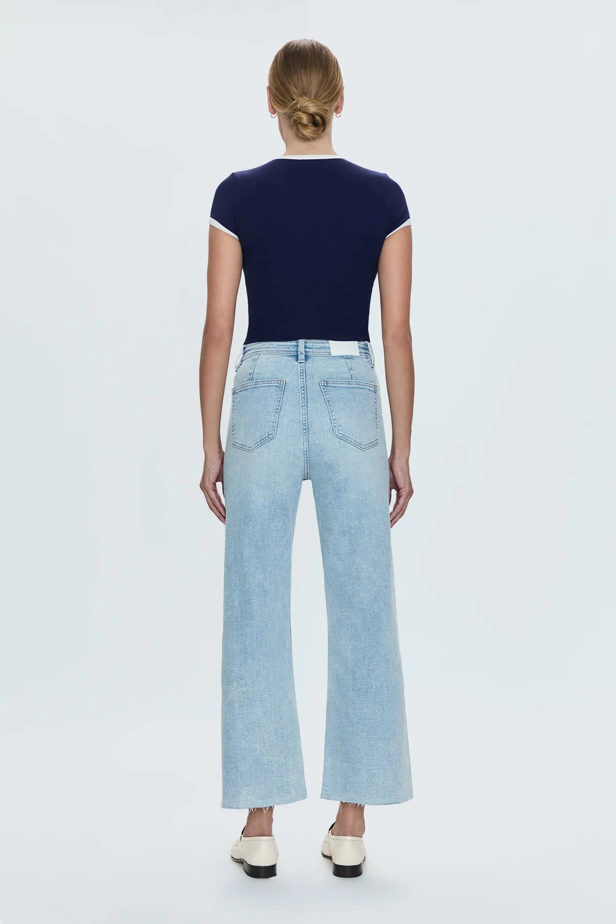 Pistola Penny Crop High Rise Wide Leg - Collective Casual Musthave Urban appeal