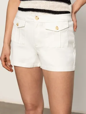 View Cargo Short Brilliant White Classic Fit View Cargo Short Brilliant White Compact Storage Pocket Anti Static Material