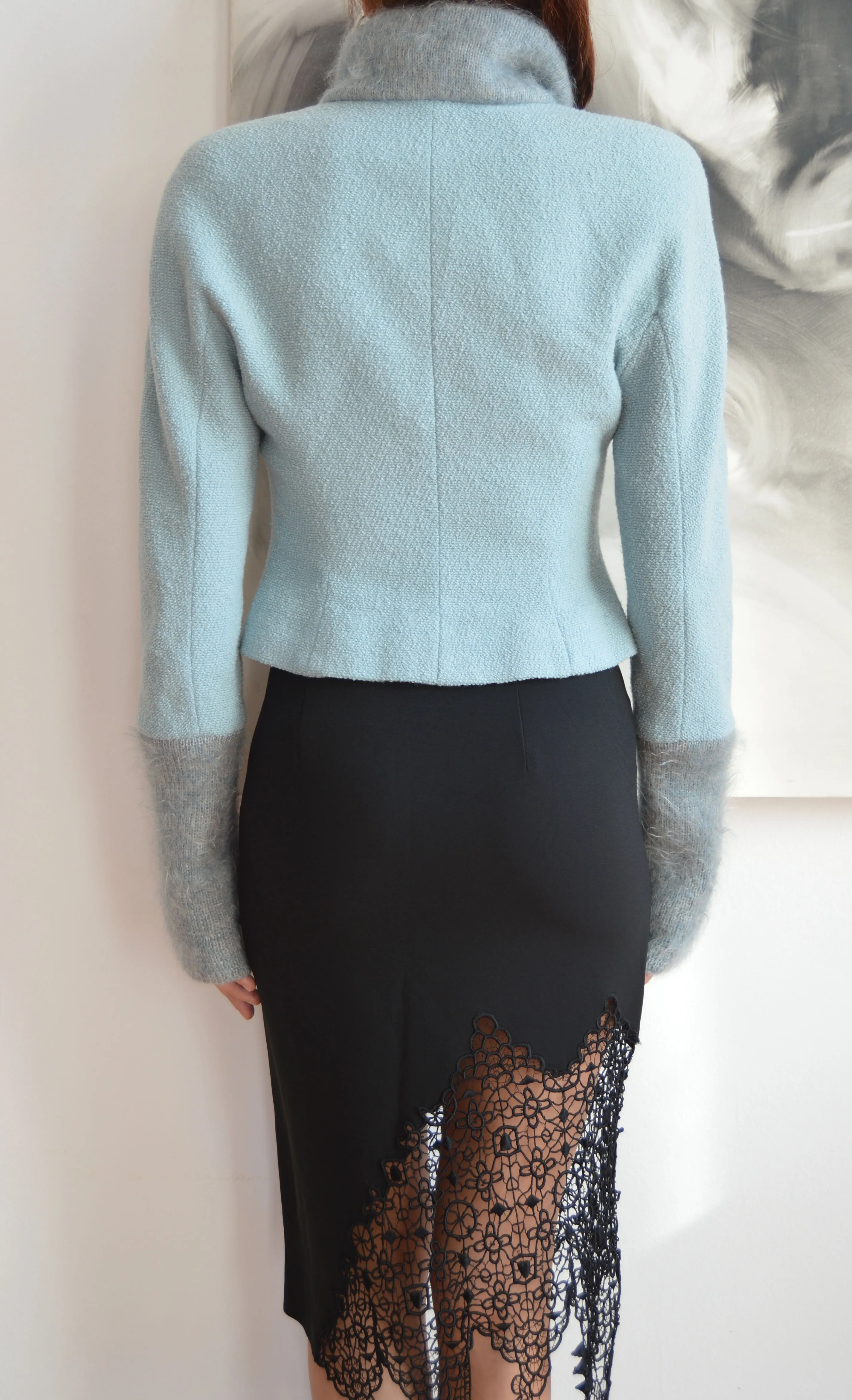 Vintage Chloé Wool Blend Fitted Jacket
