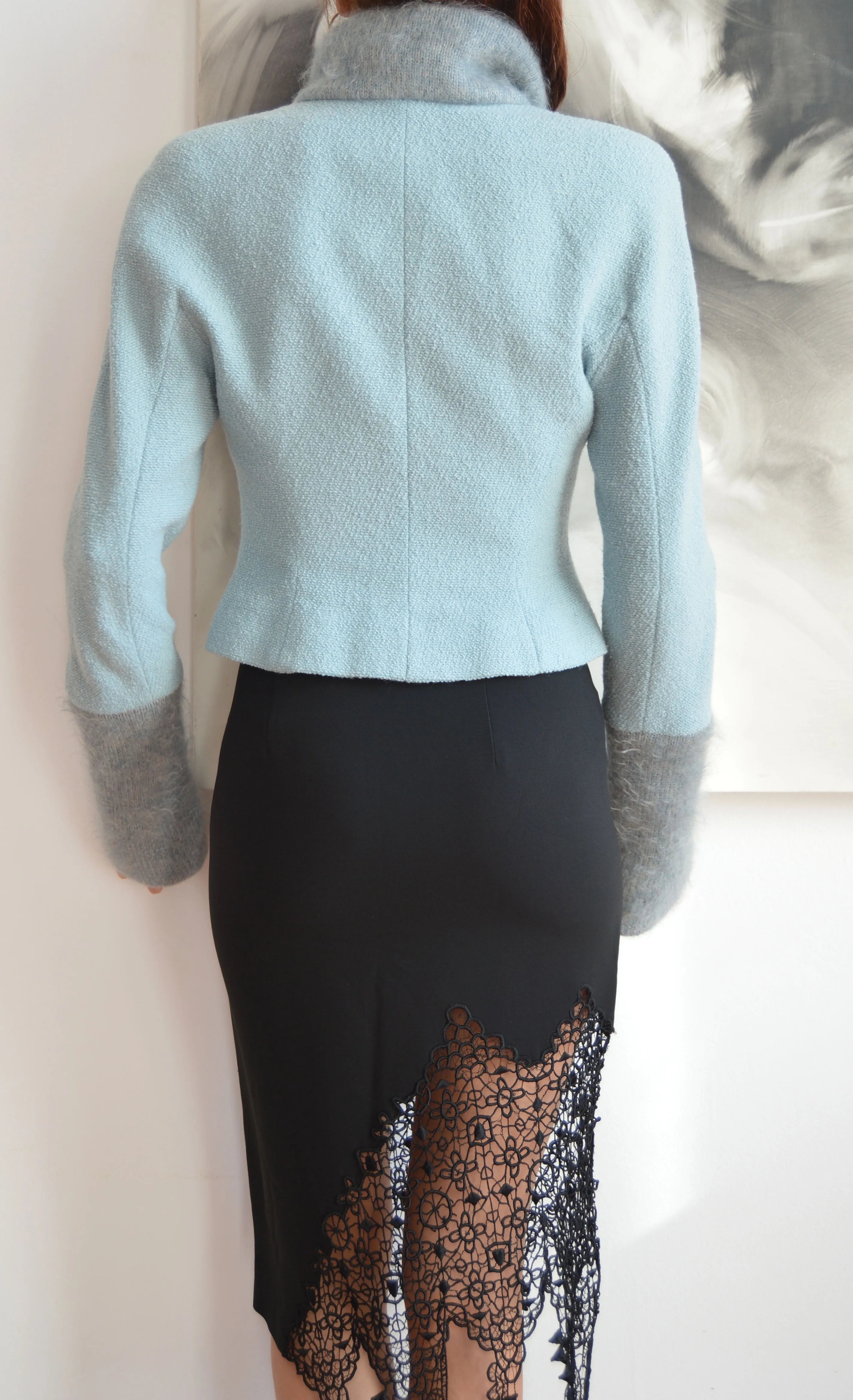 Vintage Chloé Wool Blend Fitted Jacket
