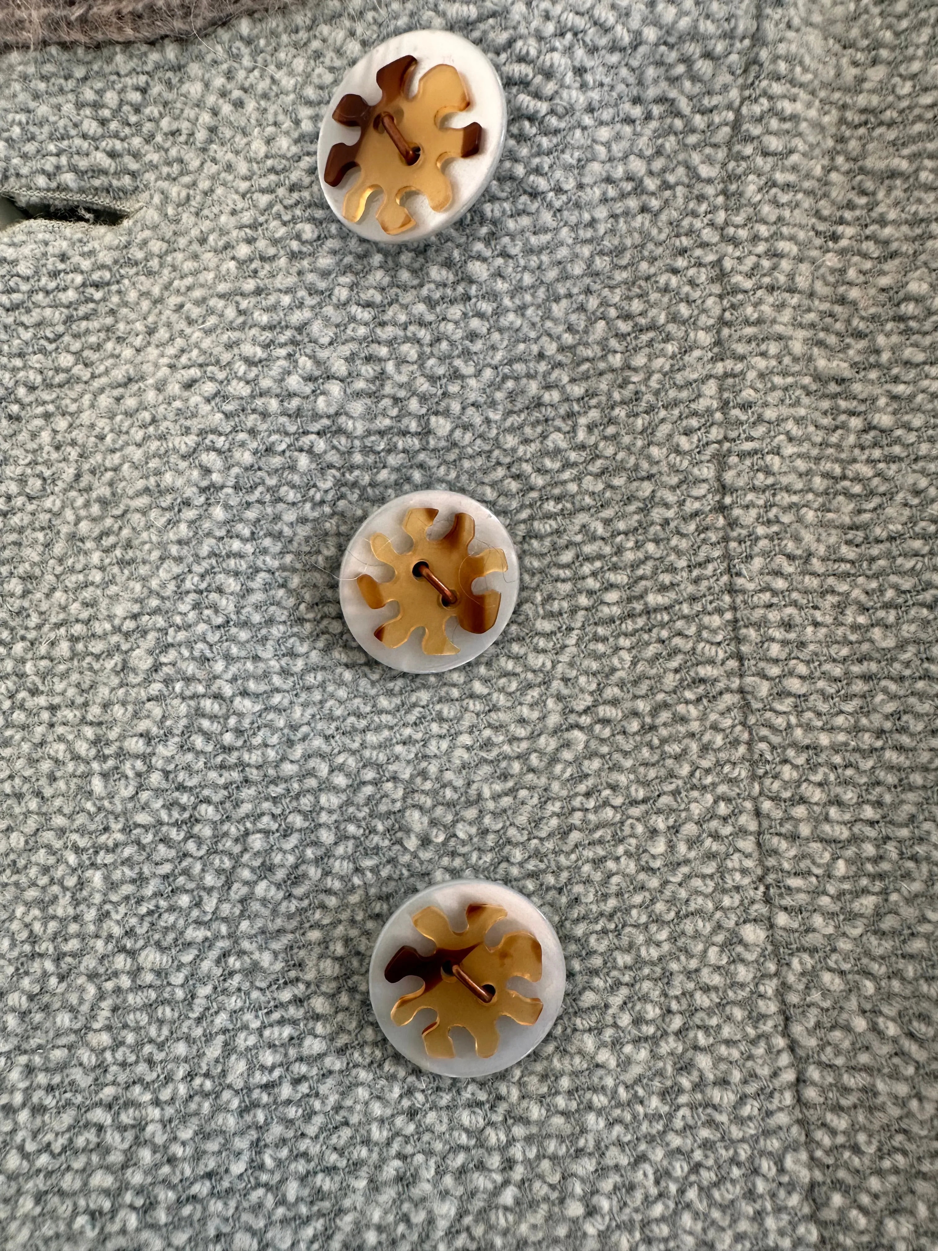Vintage Chloé Wool Blend Fitted Jacket