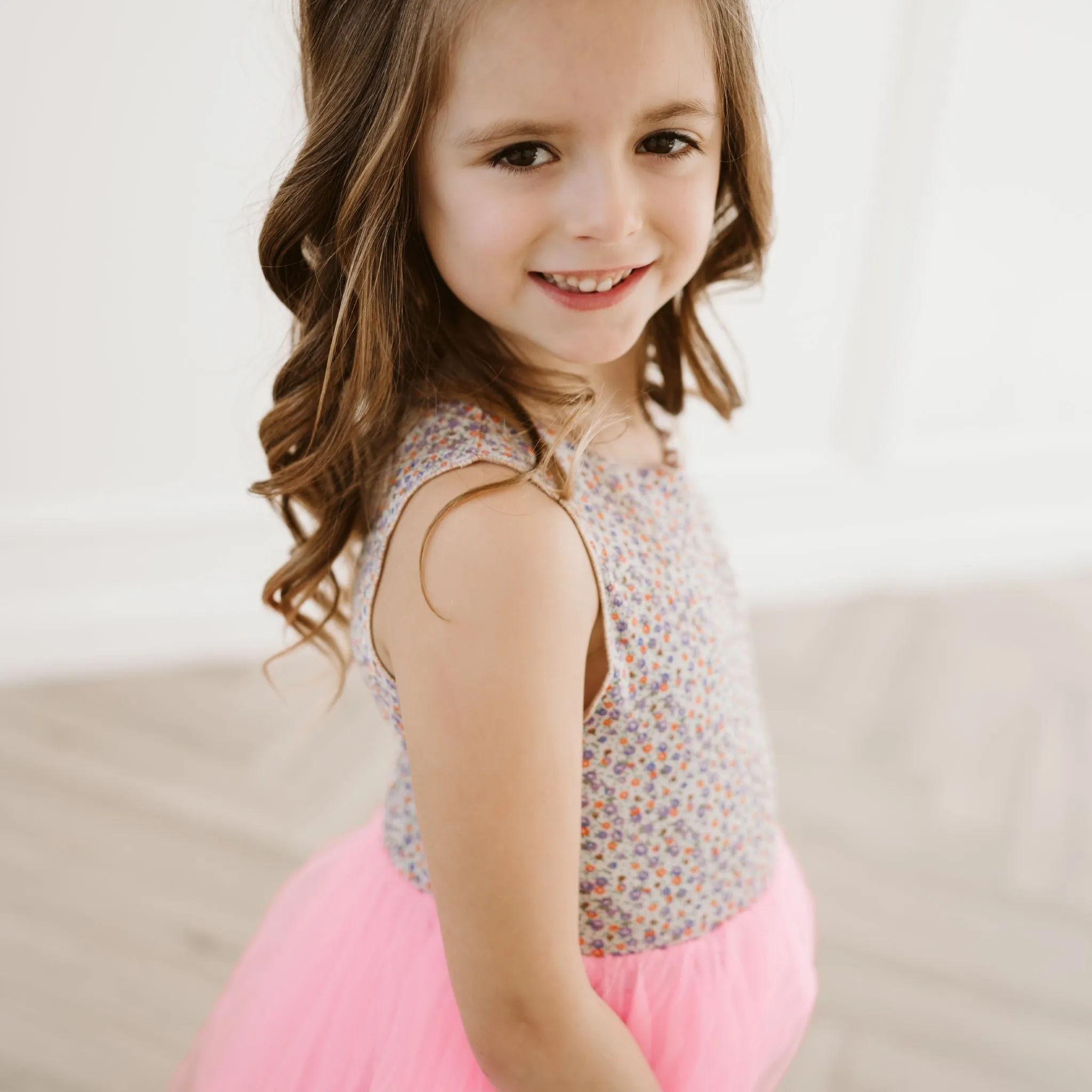 Vintage Flower 4 Tutu Dress