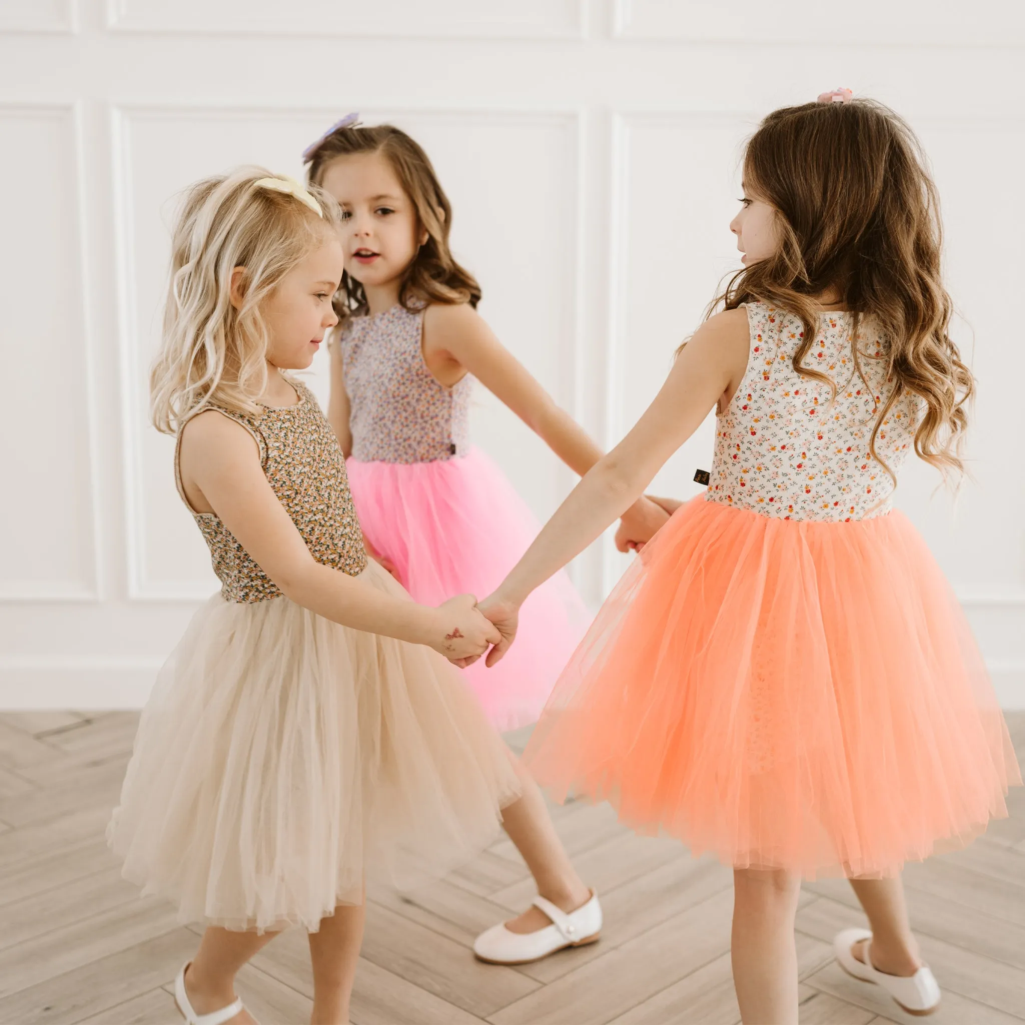 Vintage Flower 4 Tutu Dress
