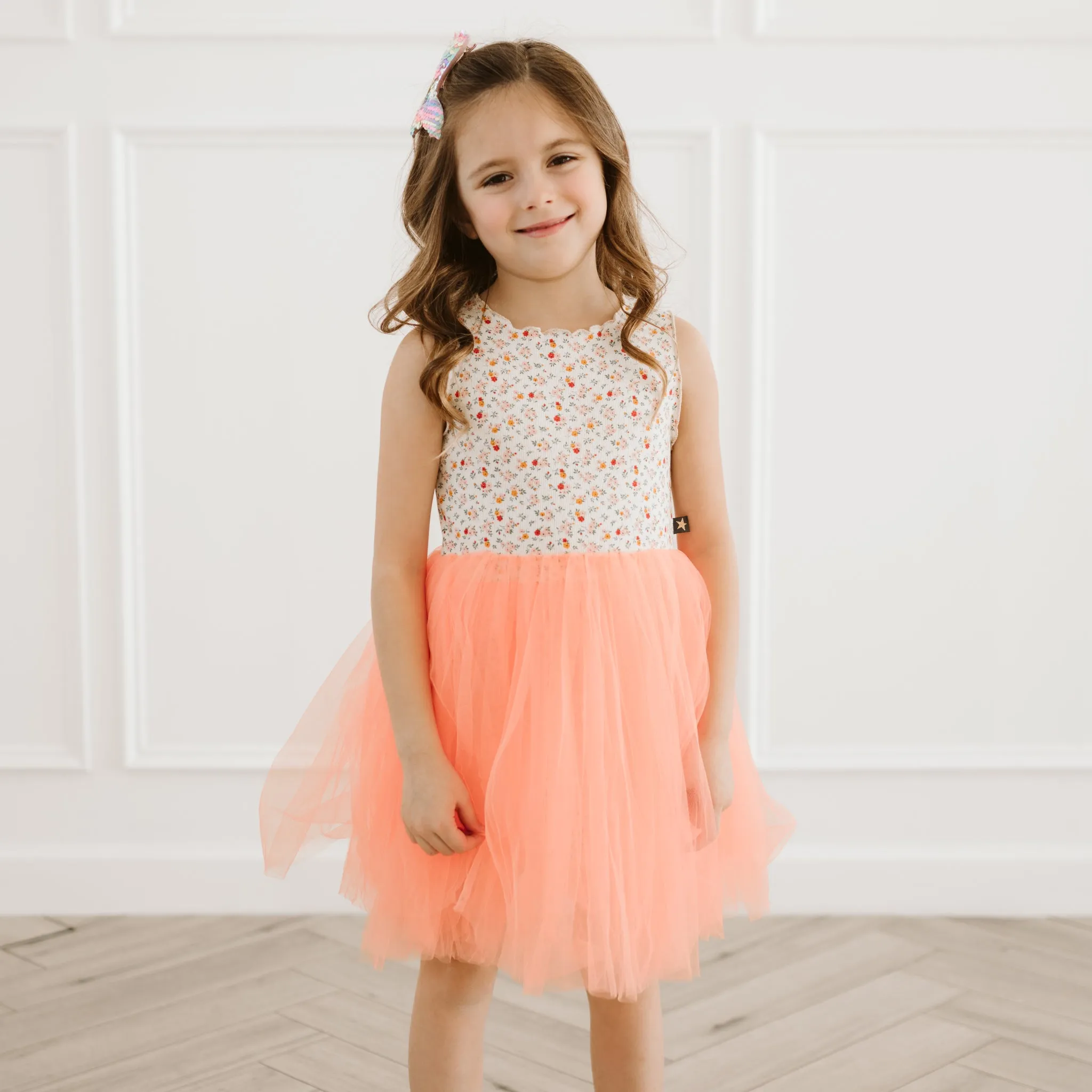 Vintage Flower 4 Tutu Dress