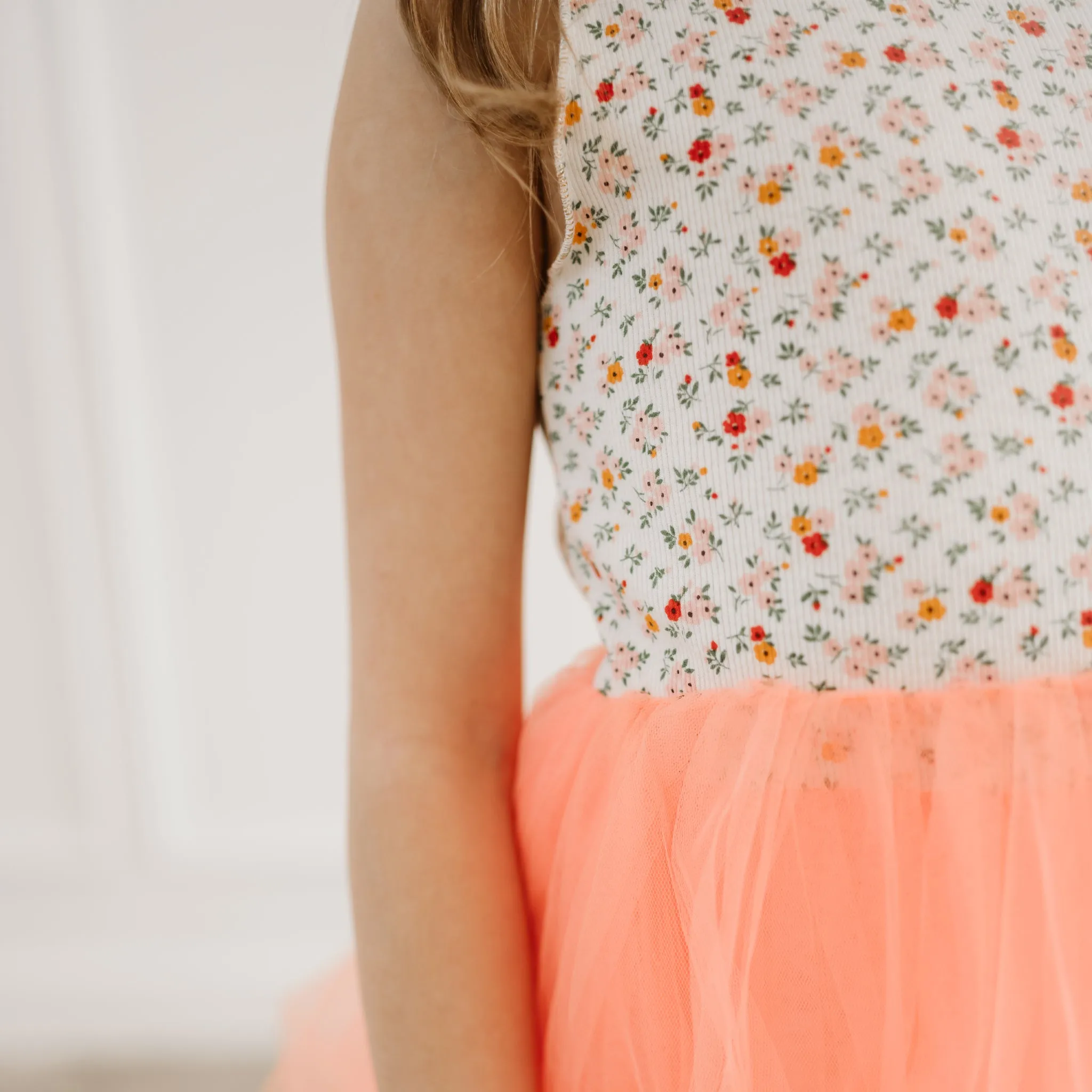 Vintage Flower 4 Tutu Dress