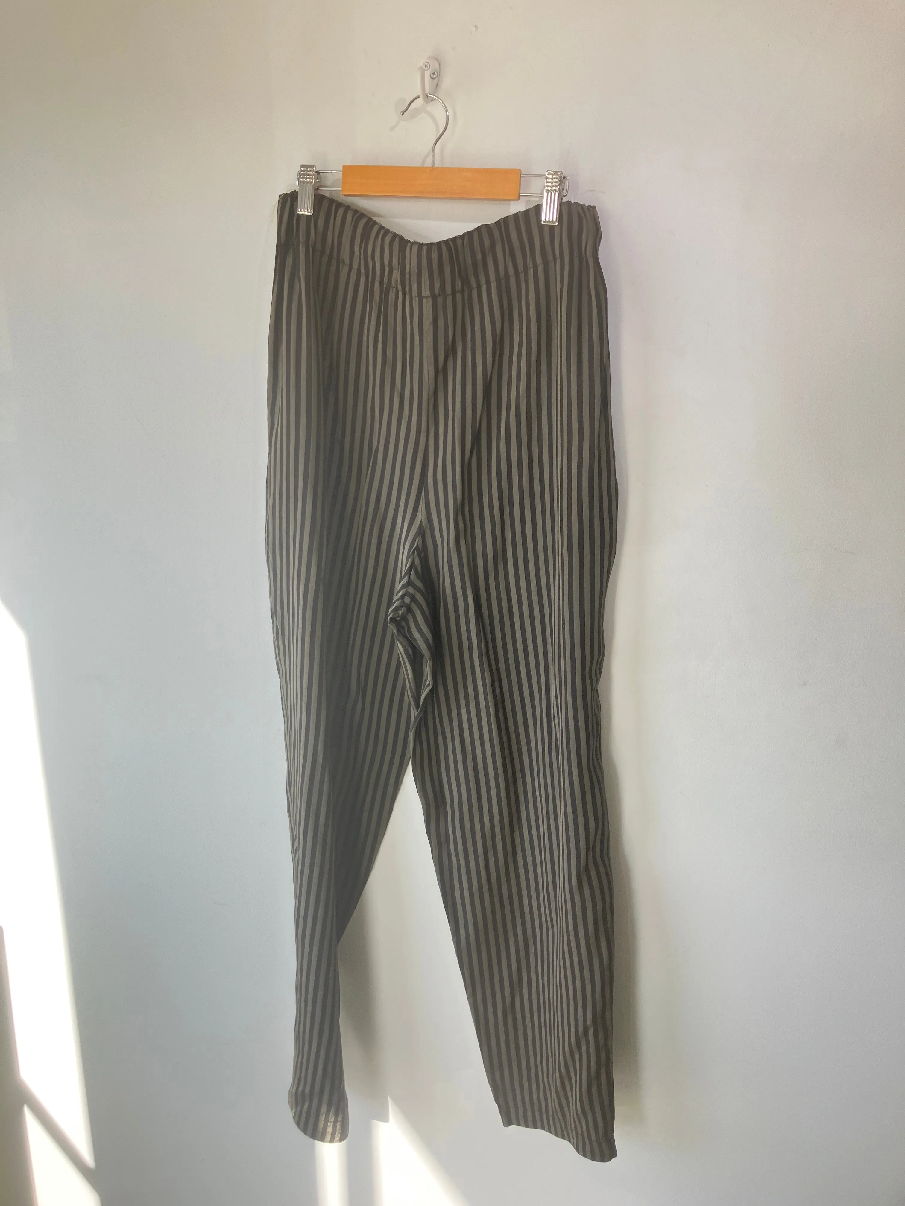 Vintage Howard Wolf Black and Grey Striped Set