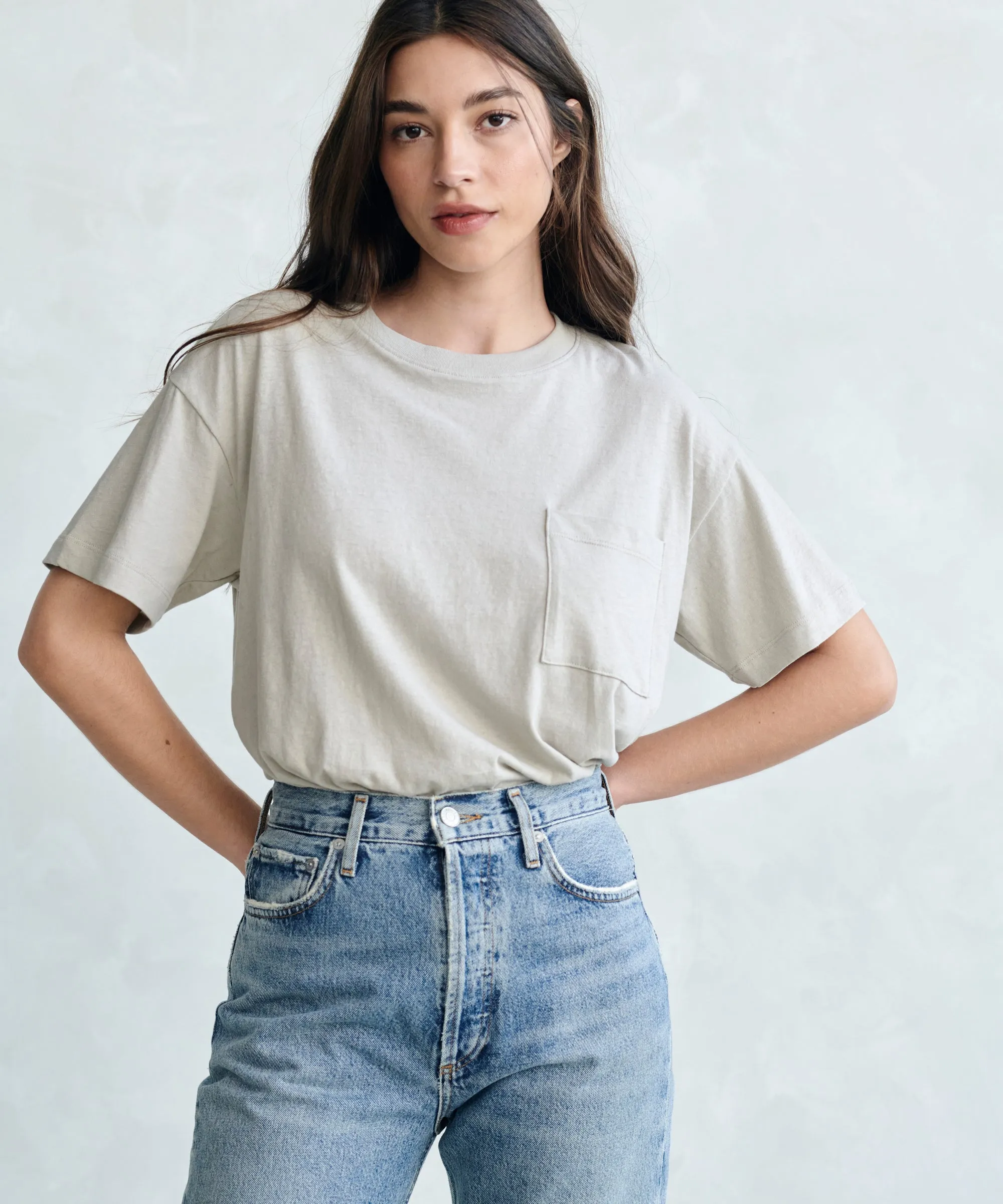 VentedBack HighStrength Threadwork Vintage Pocket Tee