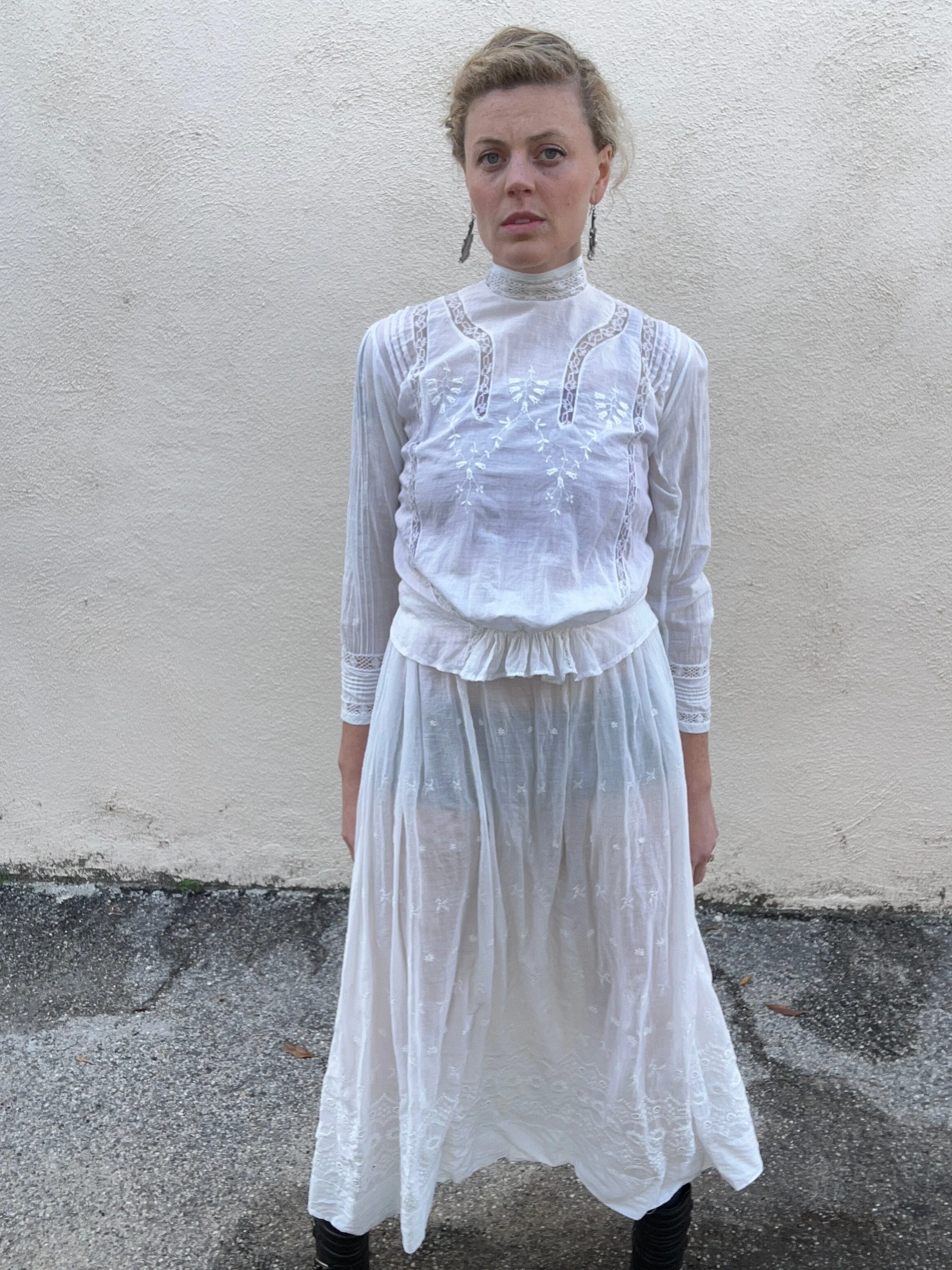 Vintage Victorian Skirt Set