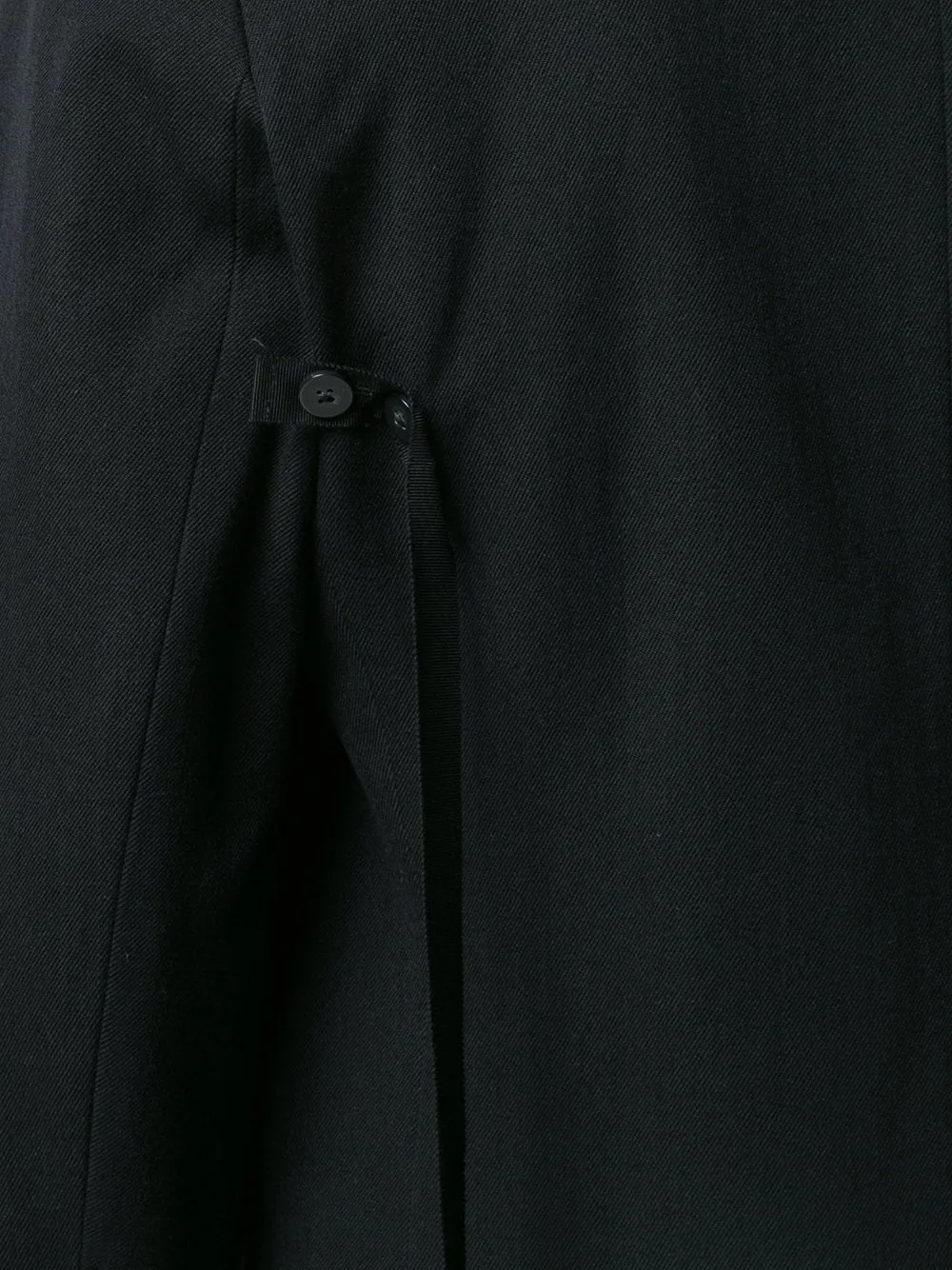 Virgin Wool Cotton Coat Laine