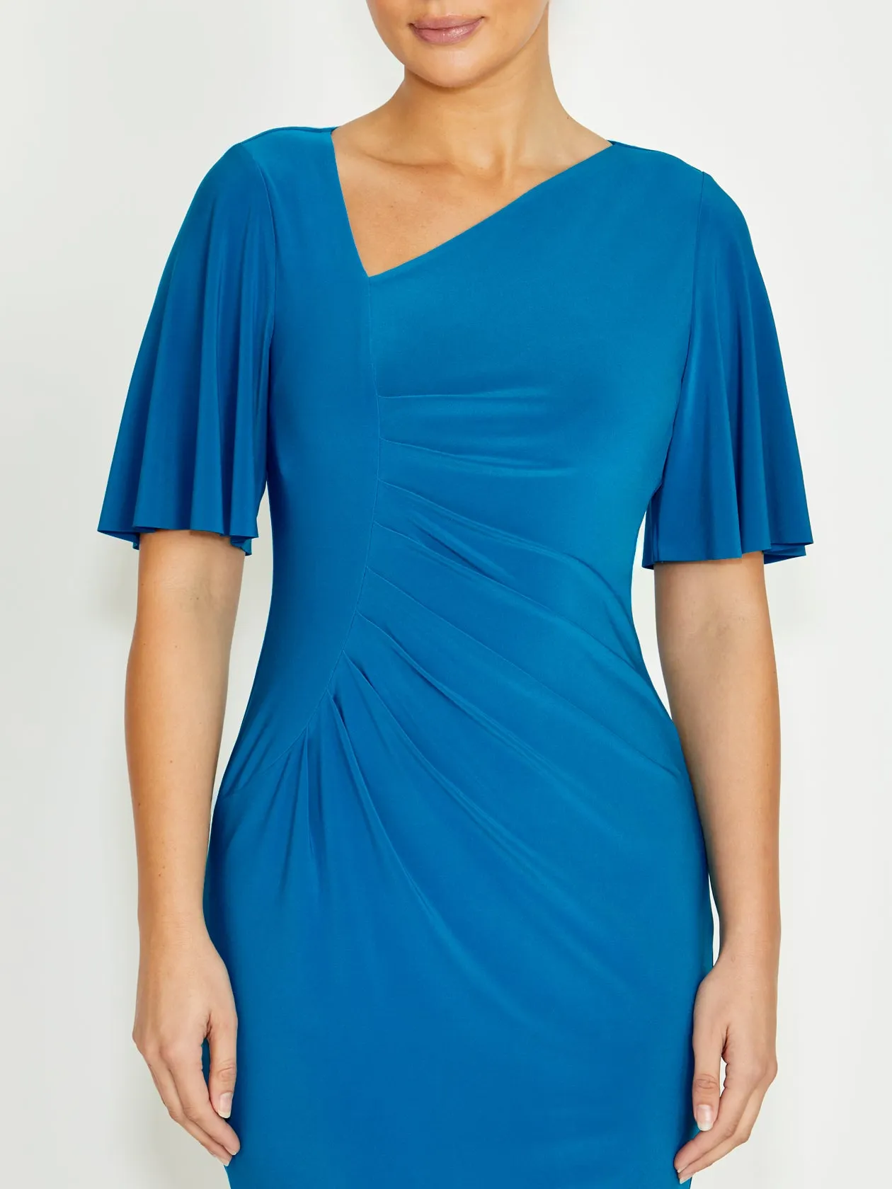 Vibrant Aesthetic Balanced Light Viviana Capri Jersey Dress