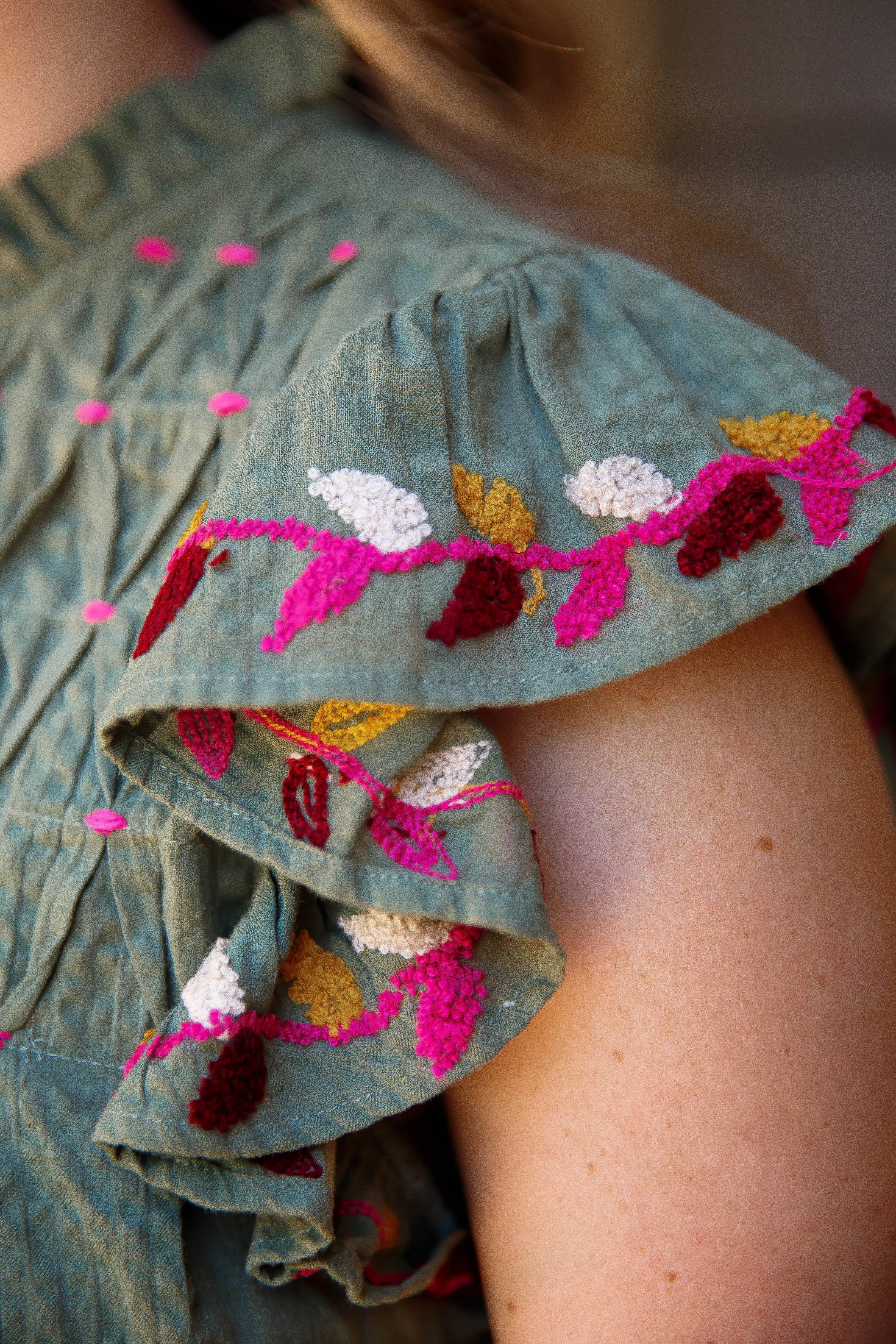 Adjustable Fit System Anti Bacterial Layer Wants and Needs Blouse