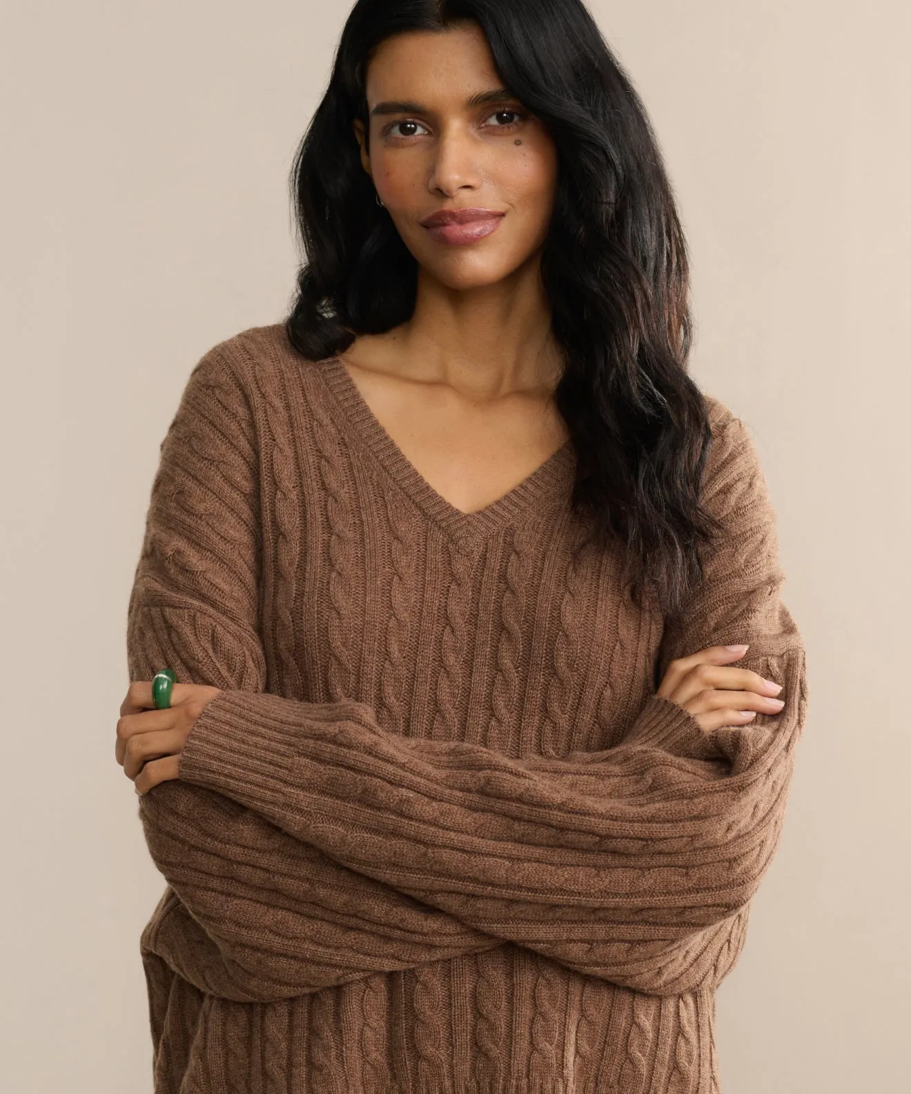 Comfort Layer Nell V-Neck Sweater