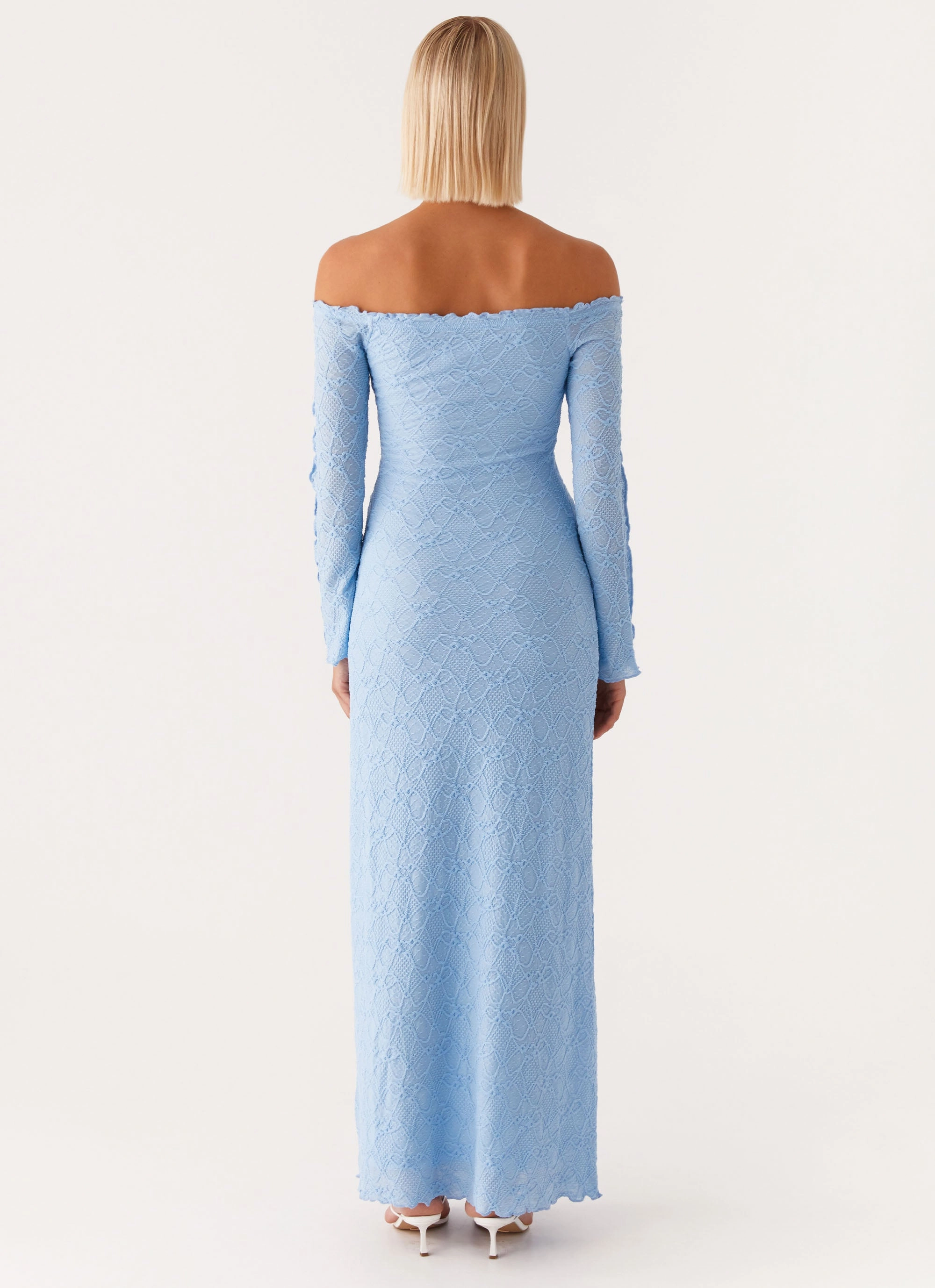 Dreamy Drape Sleek Flex Elouera Maxi Dress - Baby Blue