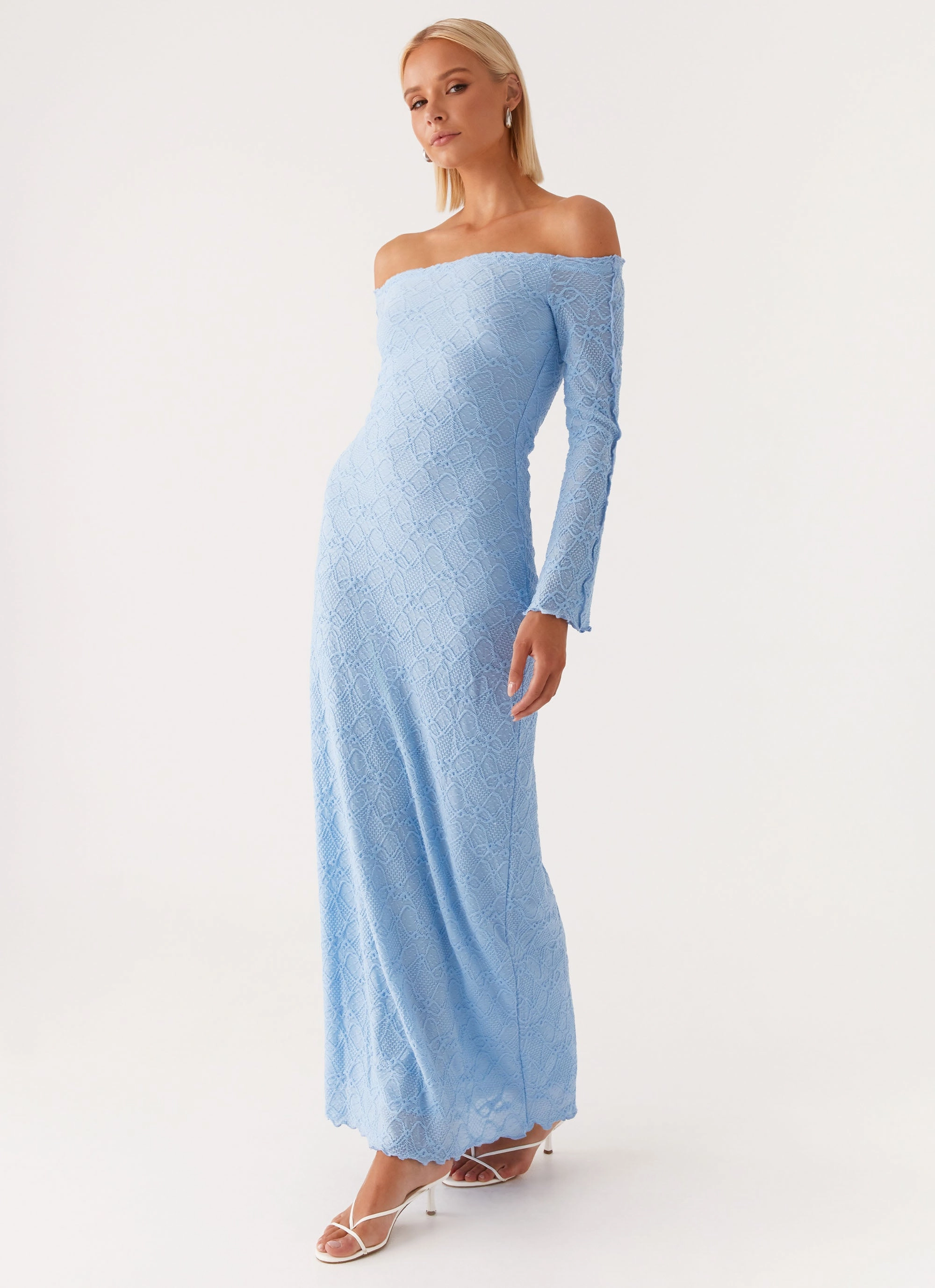 Elouera Maxi Dress - Baby Blue Flow Ready Statement Look