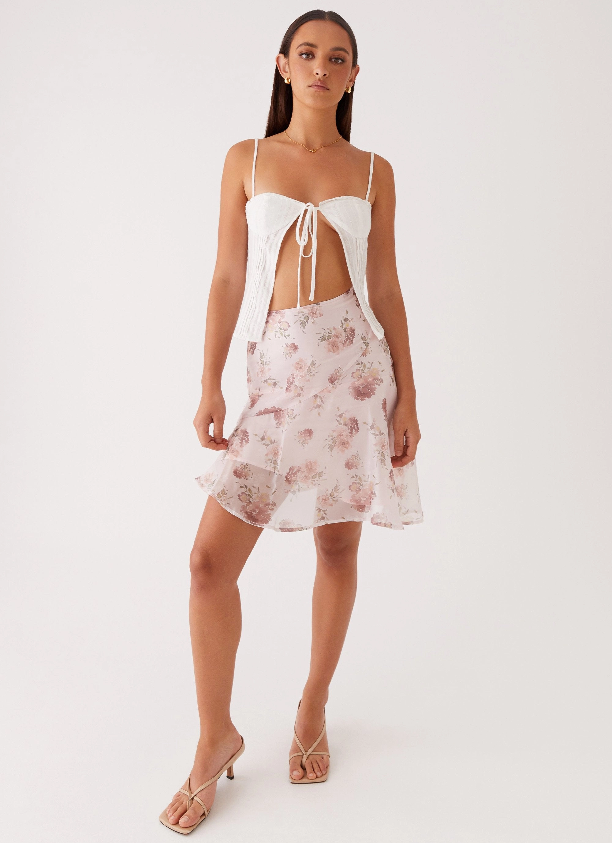 Stretch Technology Ethically Sourced Material Feed The Fire Top - White