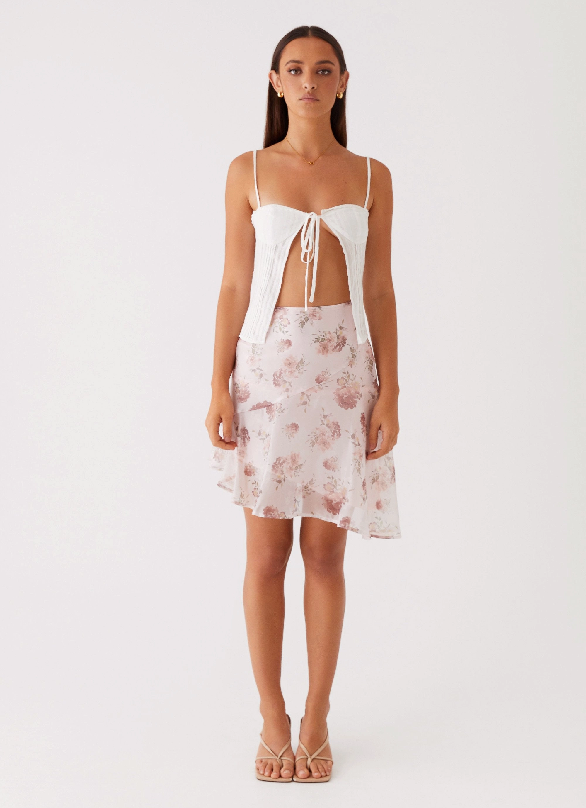 Feed The Fire Top - White DoubleStitchedSeams