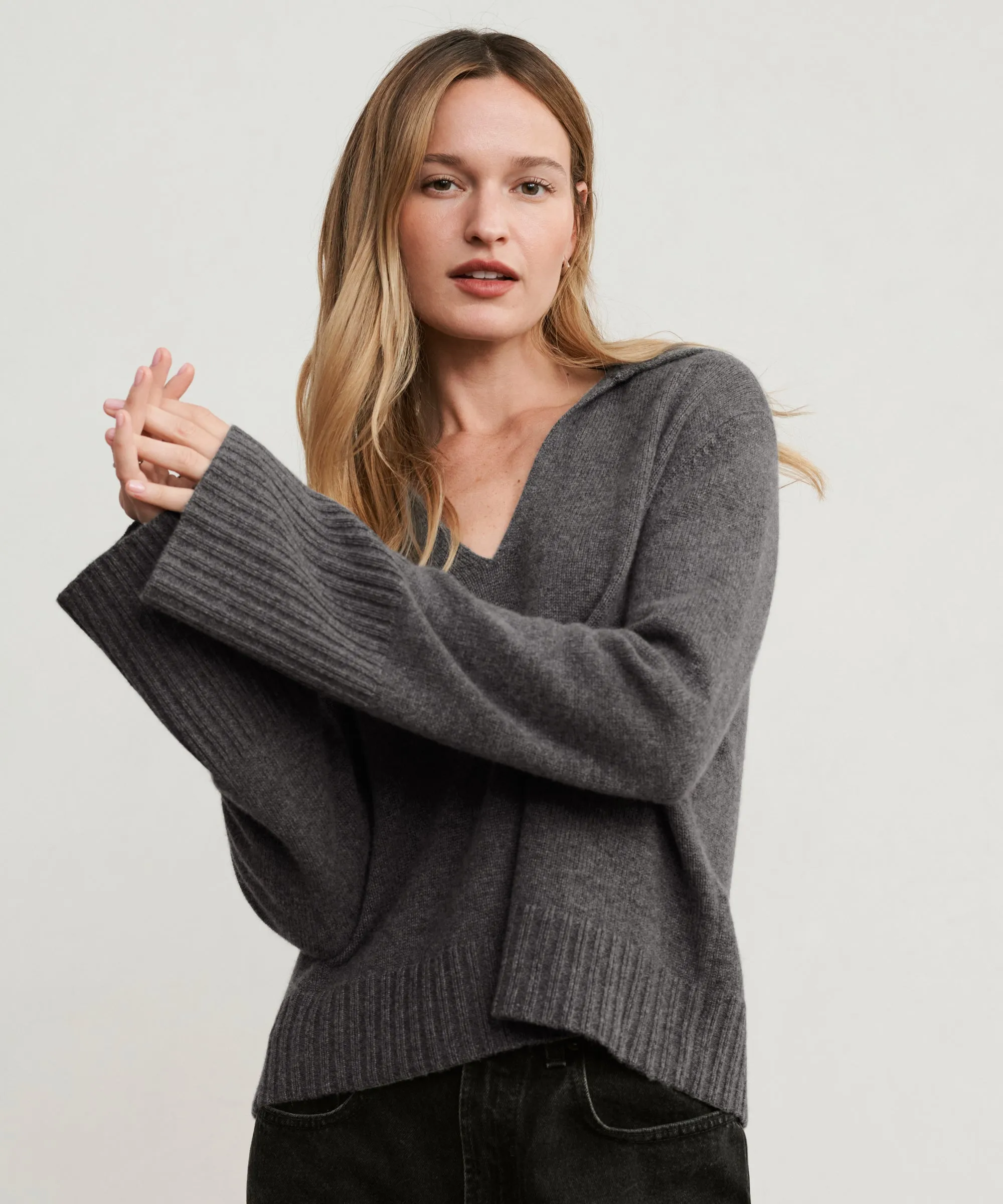 Stretch Fit Engineering Cashmere Frances Polo