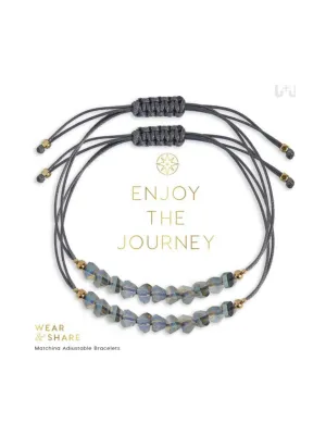Wear   Share Bracelet Set - Enjoy The Journey