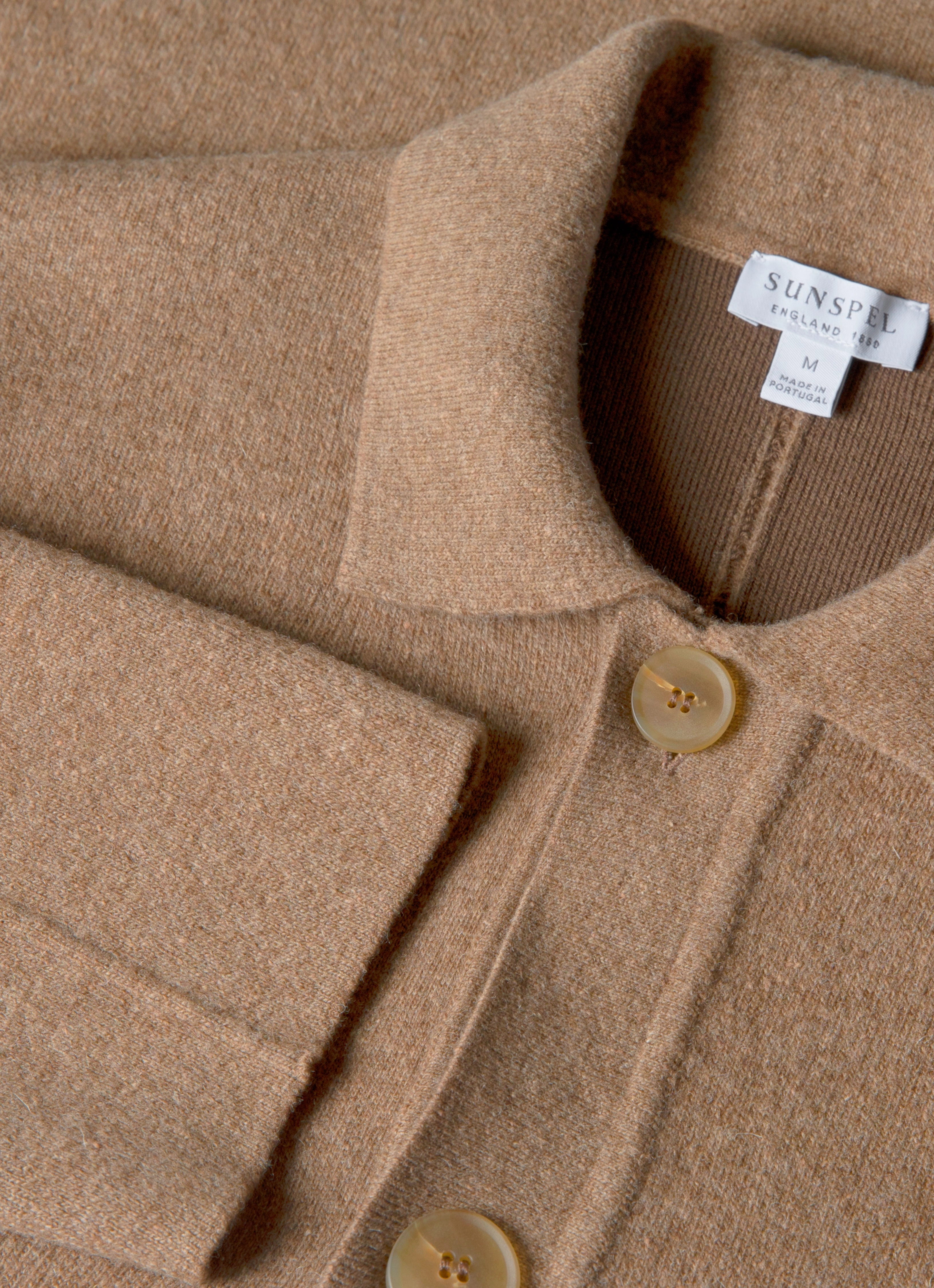 Men's Double Faced Jacket in Mink Modular Attachment Points