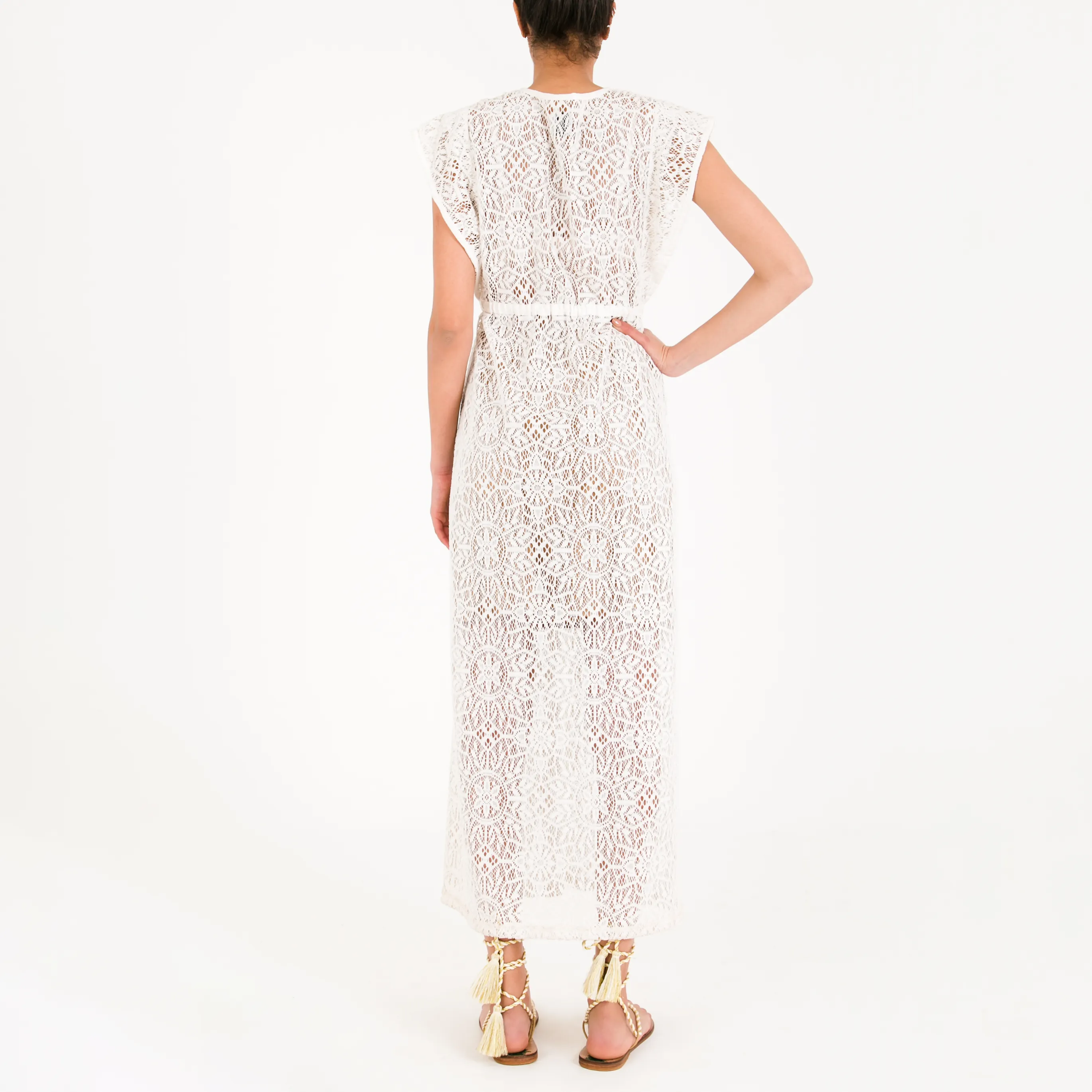WENDY Off-White Lace dress