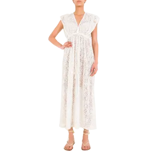 WENDY Off-White Lace dress