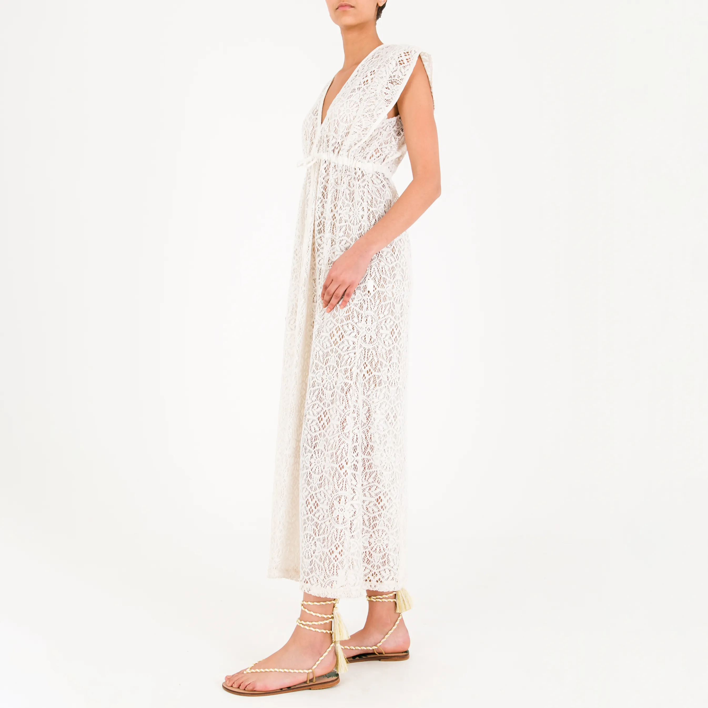 WENDY Off-White Lace dress
