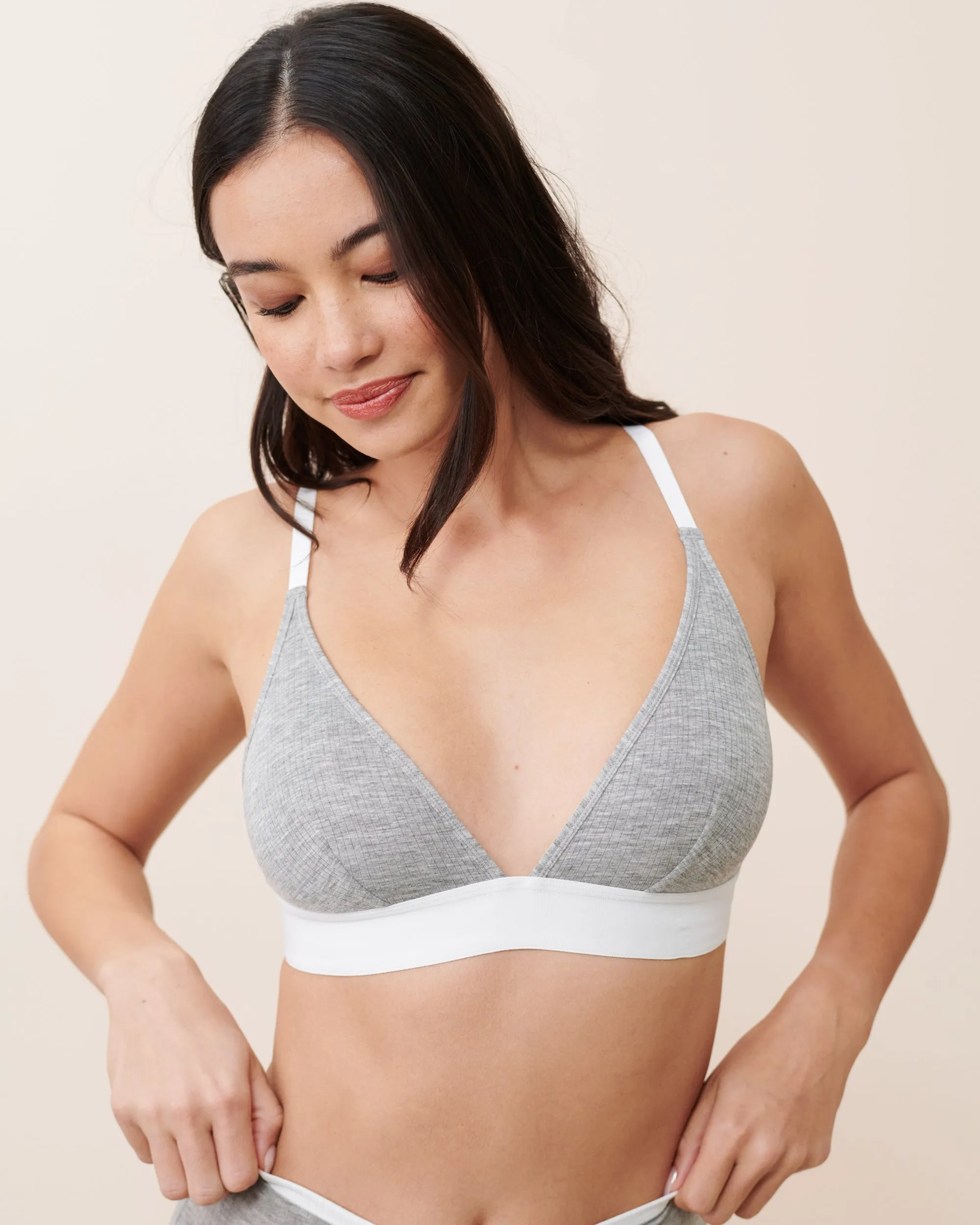 VentilatedMesh Whipped Triangle Bralette