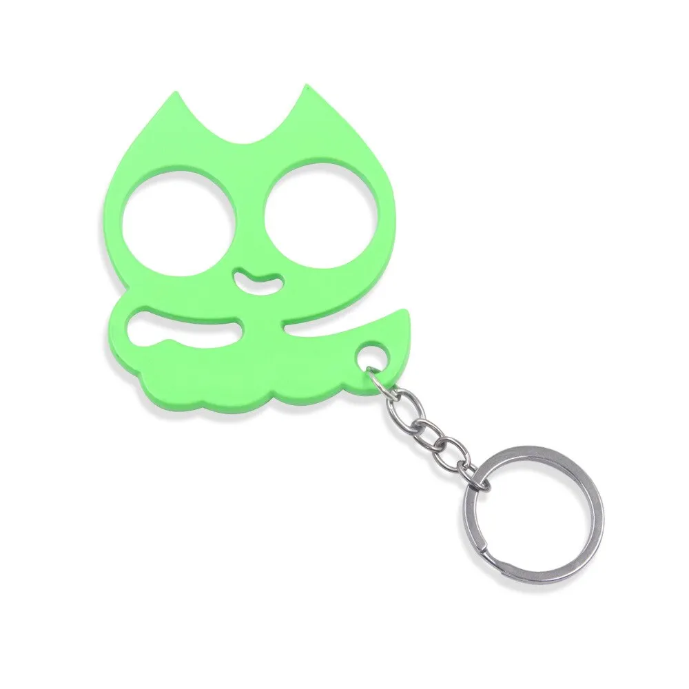 Wholesale Animal Ears Self Defense Knuckles Keychain