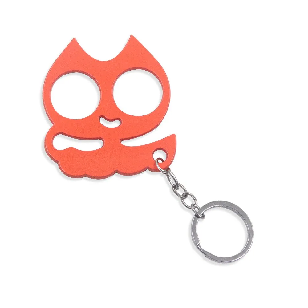 Wholesale Animal Ears Self Defense Knuckles Keychain