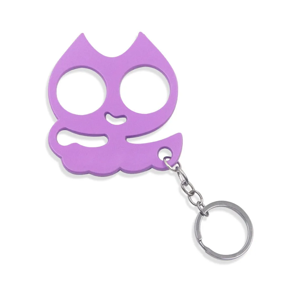 Wholesale Animal Ears Self Defense Knuckles Keychain