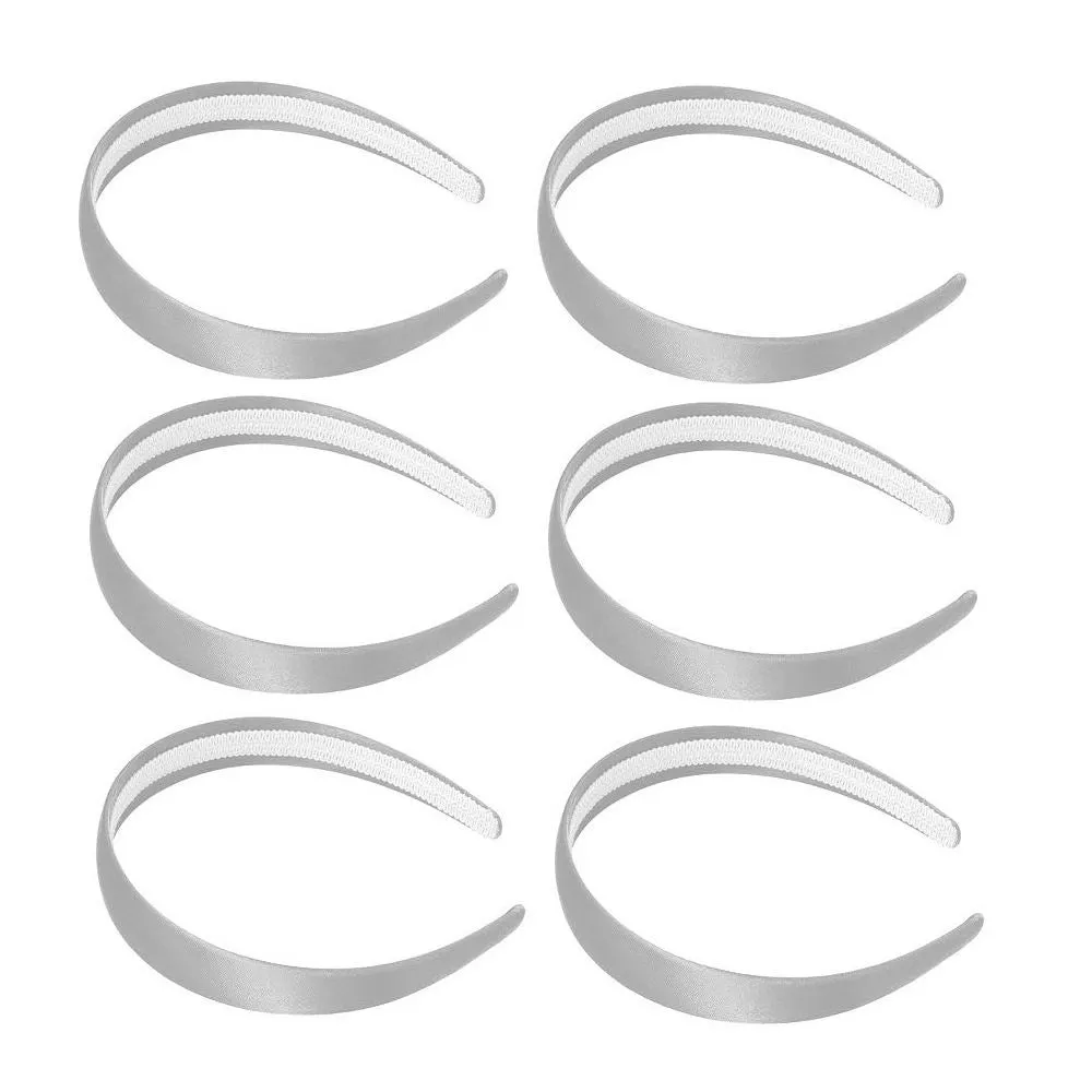 Wide Satin Headbands