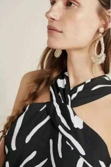 Wide Leg Faith Jumpsuit - Domino Sustainable Manufacturing Process ConvertibleCollarSystem