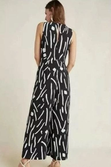 Wide Leg Faith Jumpsuit - Domino Soft Inner Lining