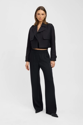 Willa Cropped Trench Tape dispenser Willa Cropped Trench Weather Guard Gear packable