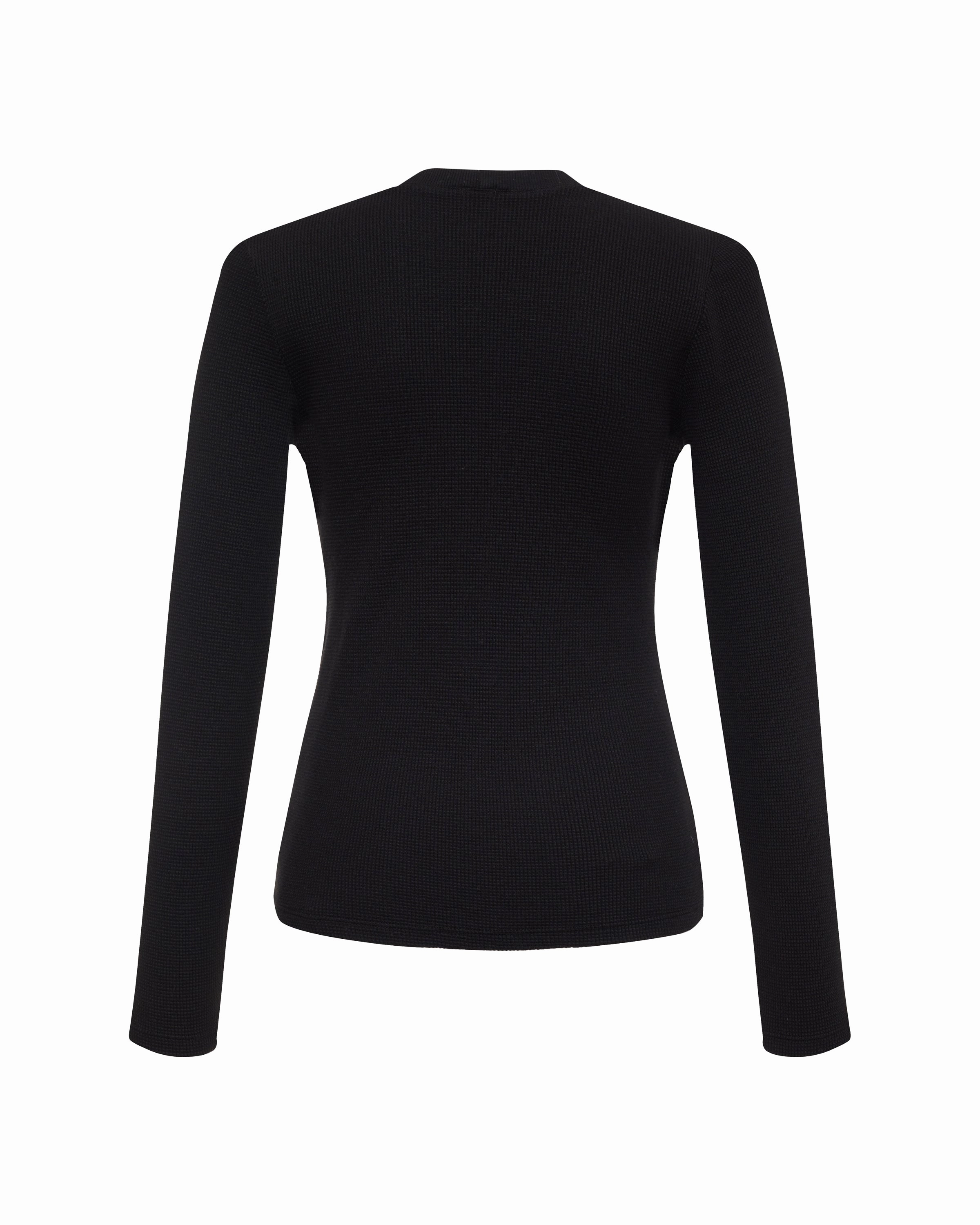 Baby Thermal V Neck Henley Non Restrictive Cut StretchComfort