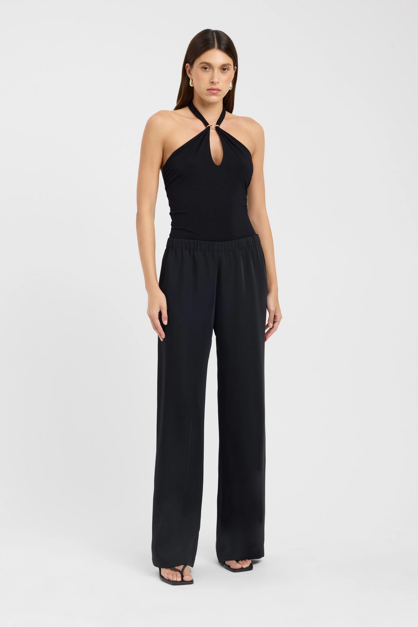 Maria Elastic Pant Ergonomic Cut All Day Wear Comfort